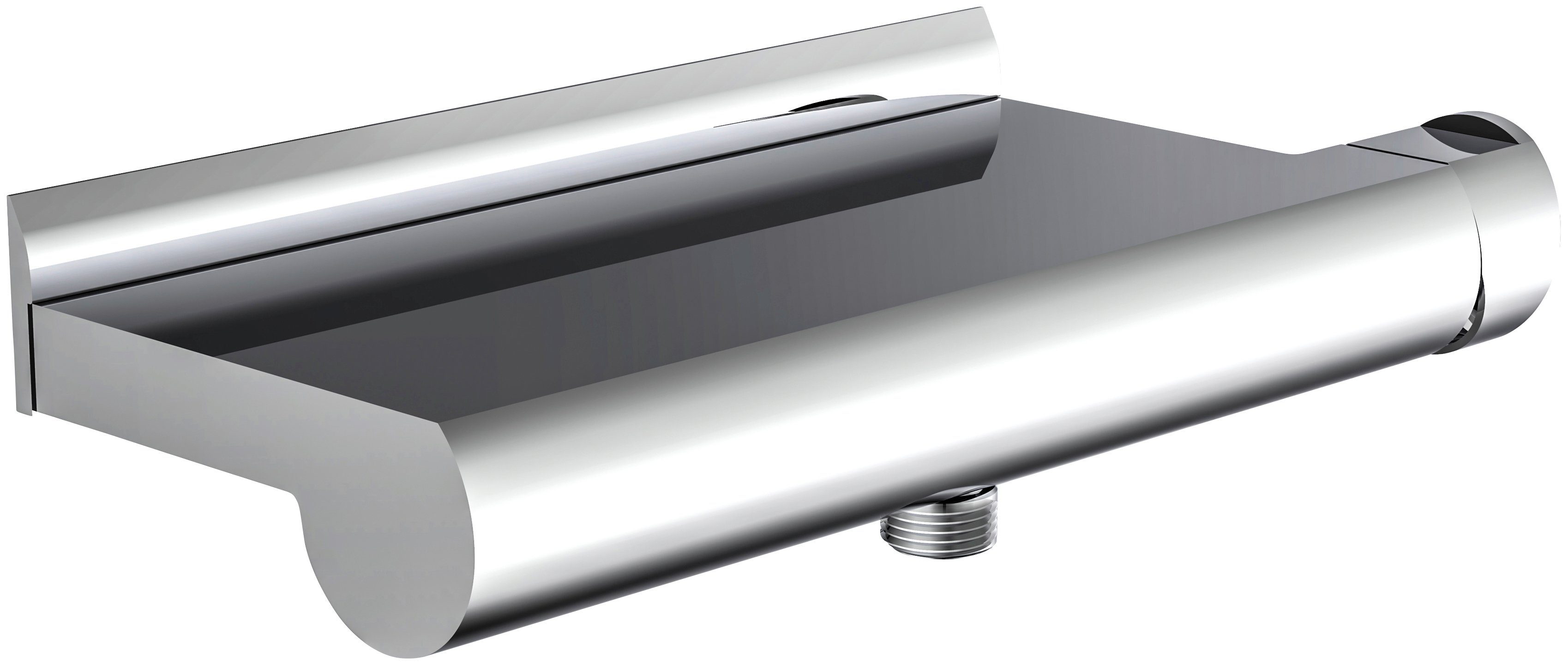 Schütte Brausethermostat Showerstar Mischbatterie Dusche mit Ablage, Wasserhahn Bad in Chrom