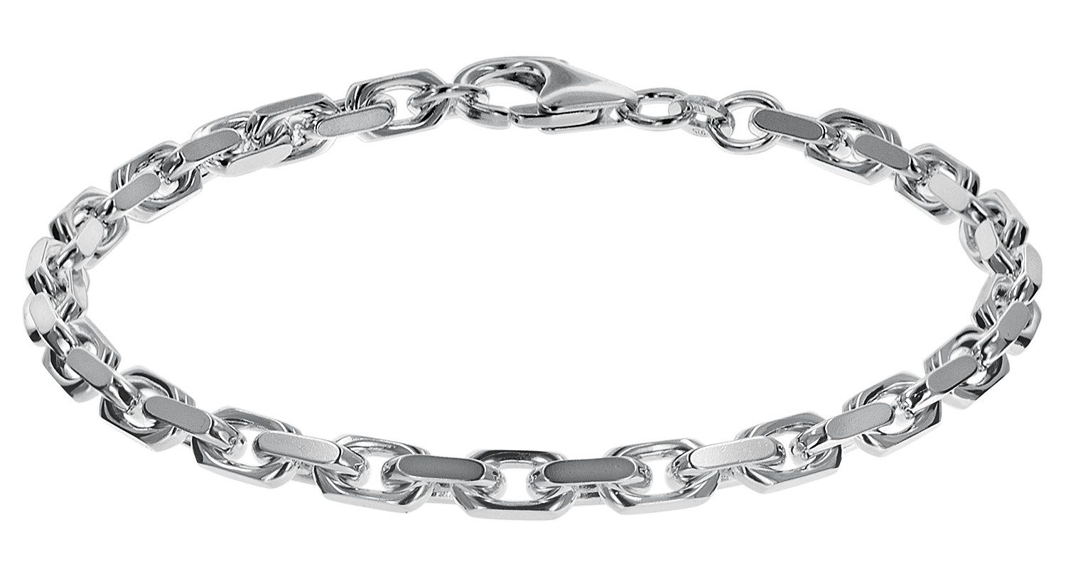 trendor Gliederarmband für Männer 925 Sterlingsilber Anker 21 cm