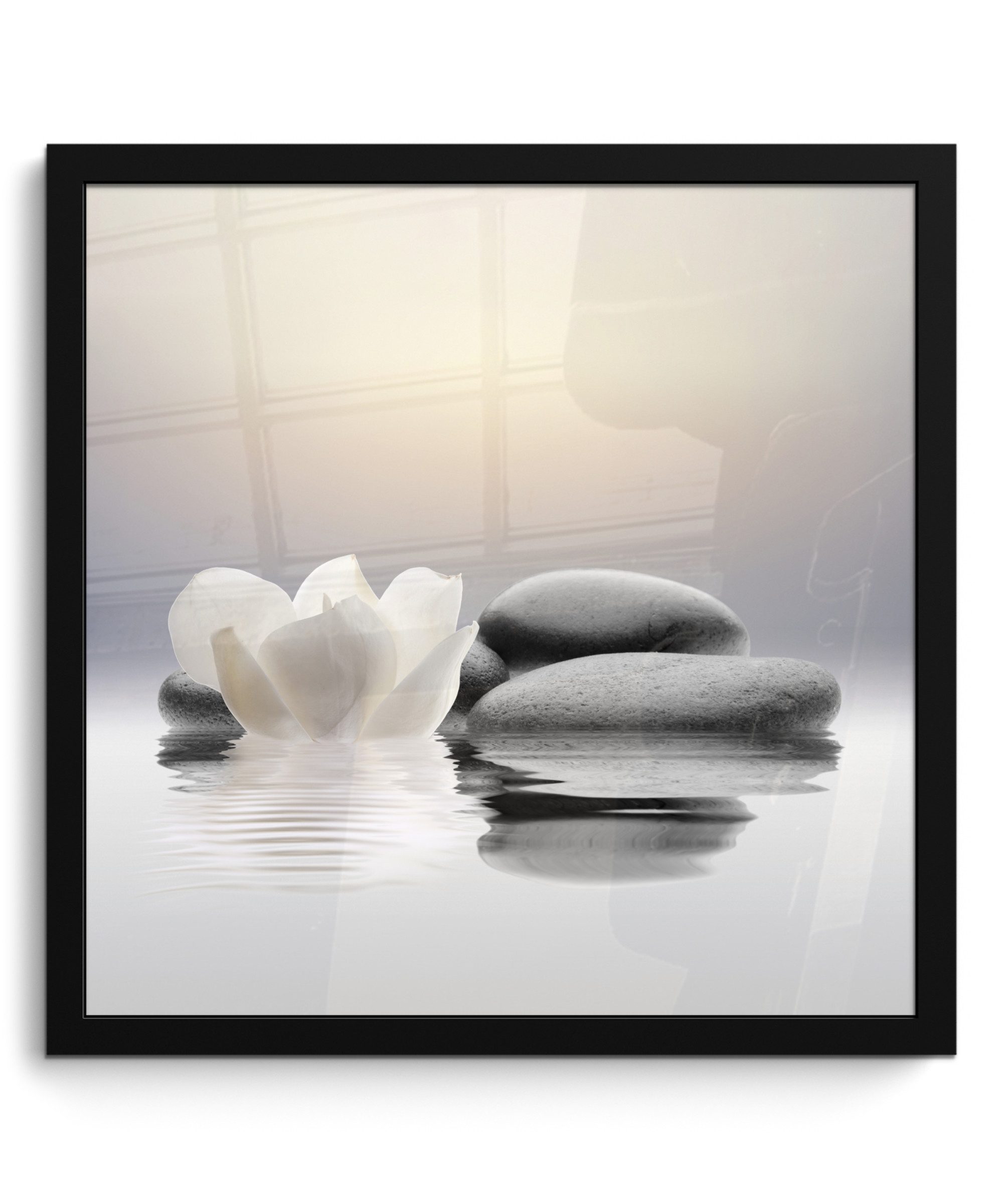 MuchoWow Poster Steine - Lotus - günstig online kaufen