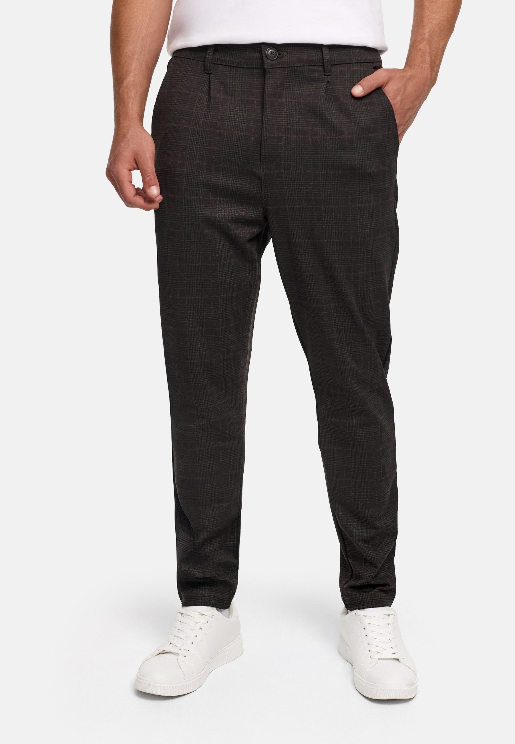 Chinohose Herren KSClub Texture Chino Hose Herrenhose
