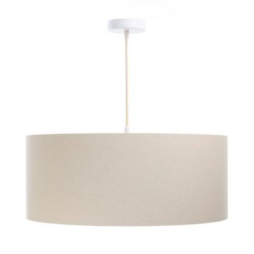 ONZENO Pendelleuchte Boho Flowy Natural 1 40x20x20 cm, einzigartiges Design und hochwertige Lampe
