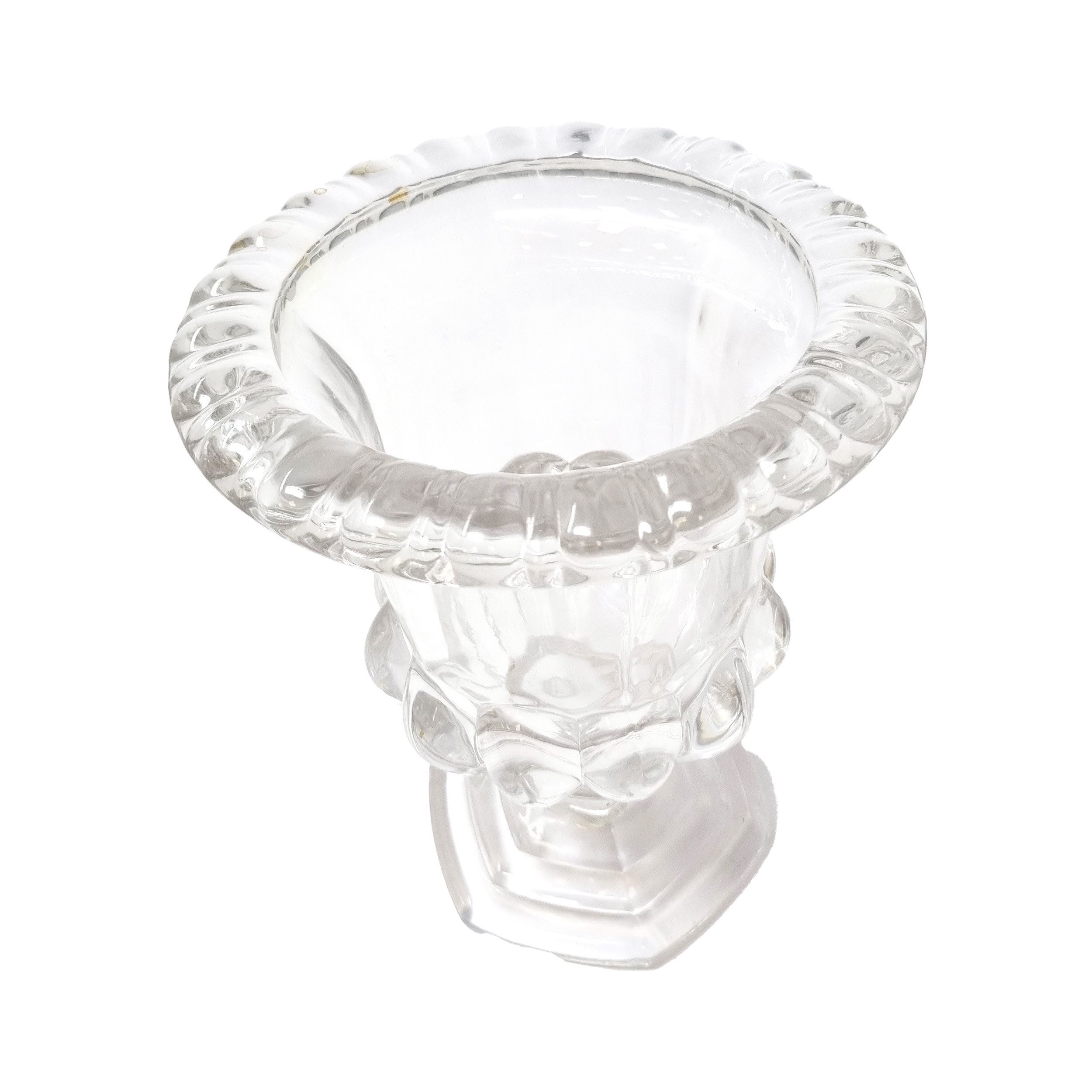 Cor Mulder Dekovase Eleganter Glaspokal Vase Kerzenhalter Bonbonniere Retro günstig online kaufen