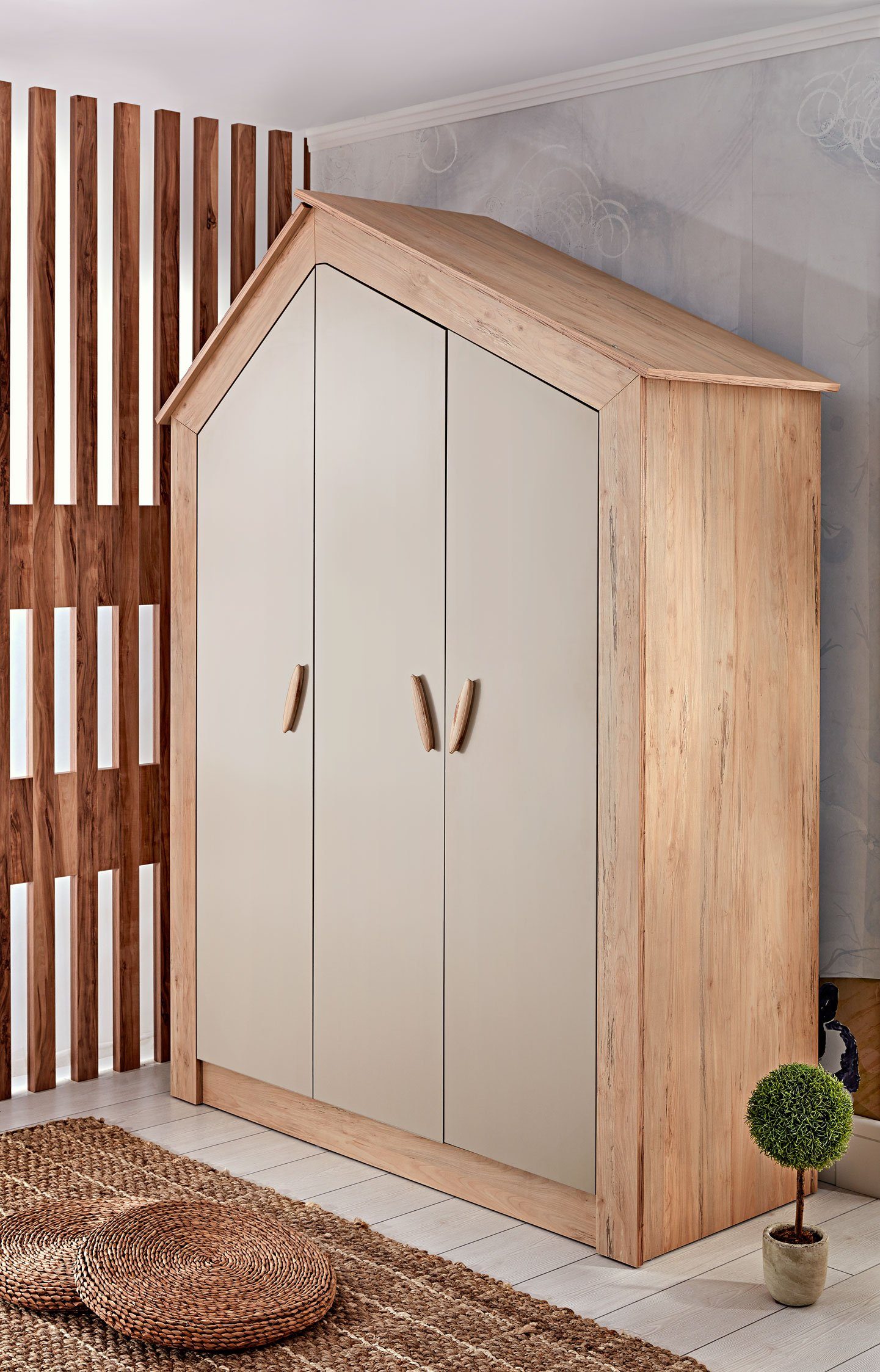 Aktürk Kleiderschrank Kleiderschrank My House, 3-trg. günstig online kaufen