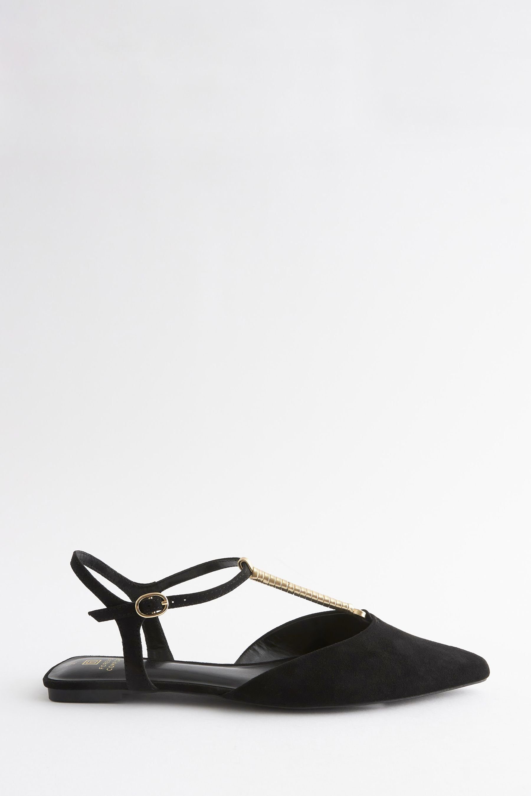Next Forever Comfort® Spitze Schuhe mit T-Steg Pumps (1-tlg) Black