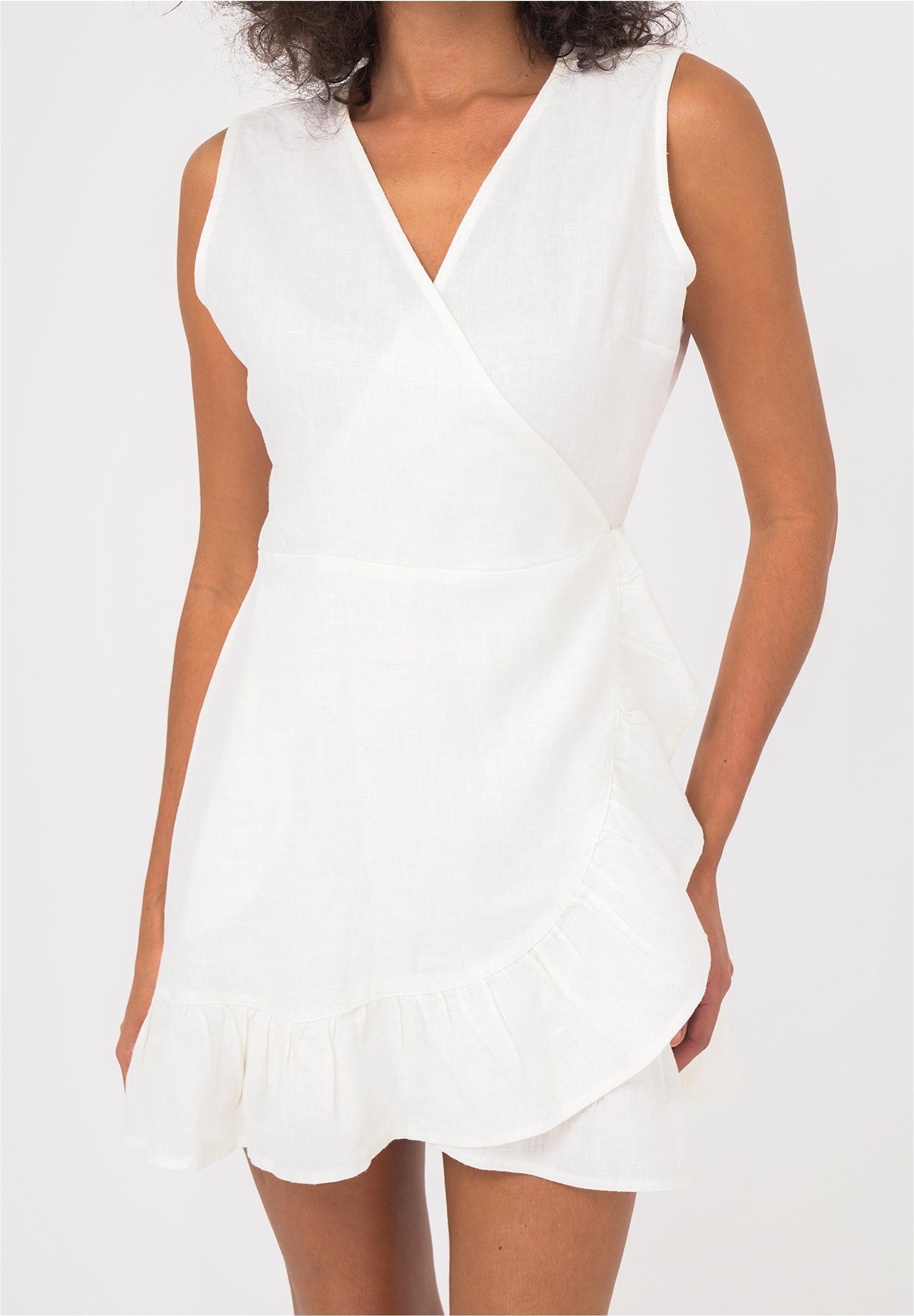 freshlions Jerseykleid "Mailinda" 1 Stk. tlg. im eleganten Wickel-Design günstig online kaufen