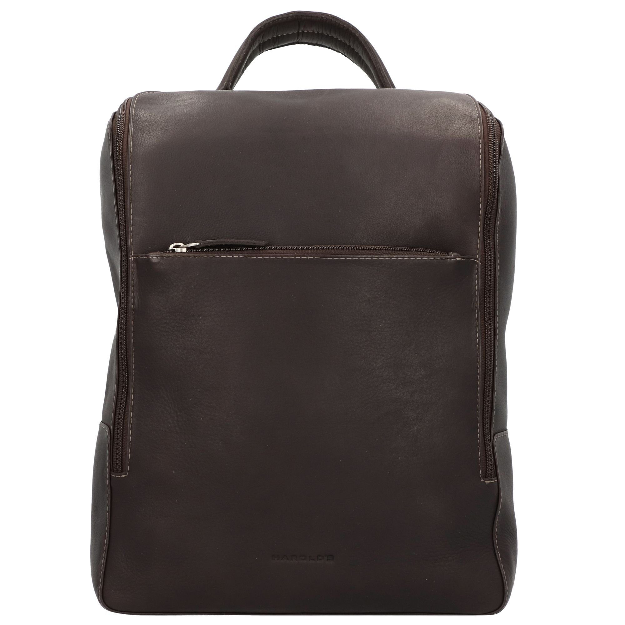 Harold's Laptoprucksack Campo, Leder