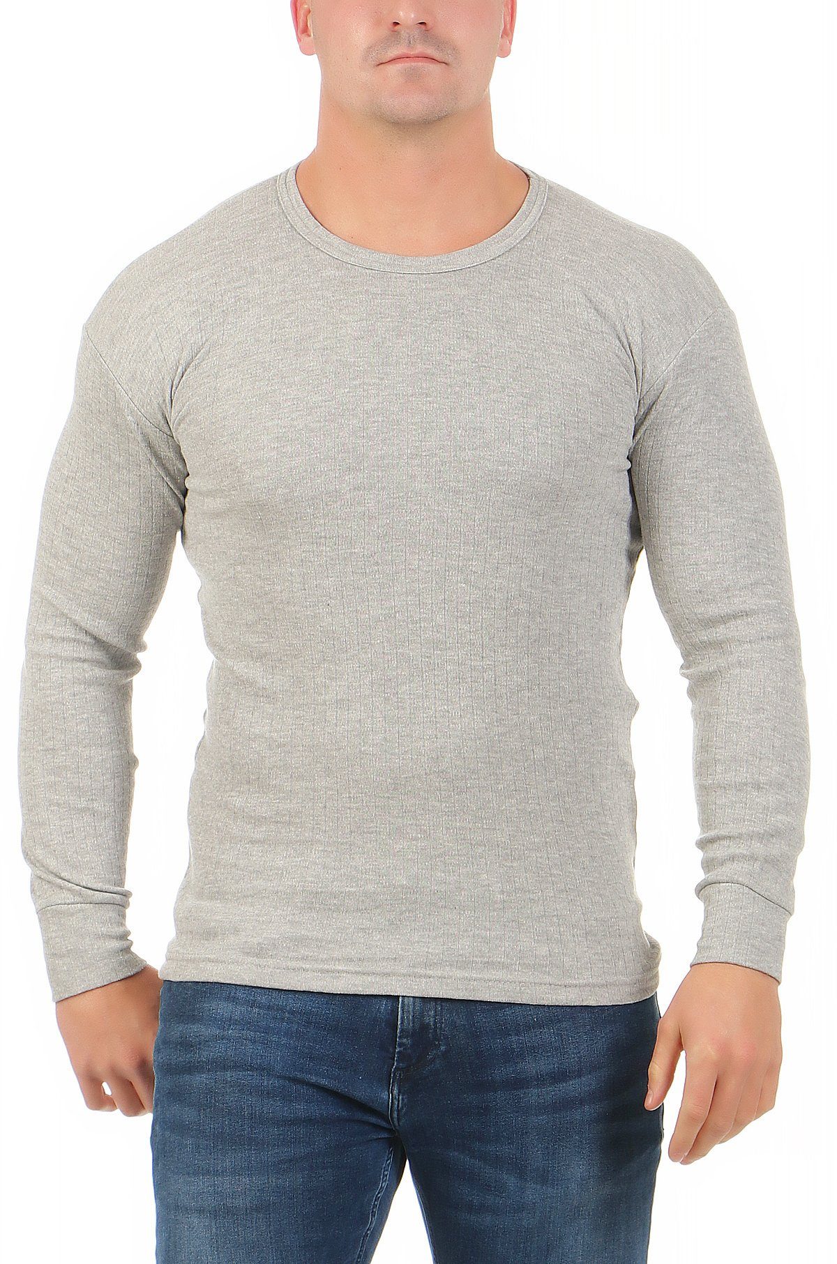 Thermounterhemd Herren Thermo Unterhemd CL 4035 Grau 5/M
