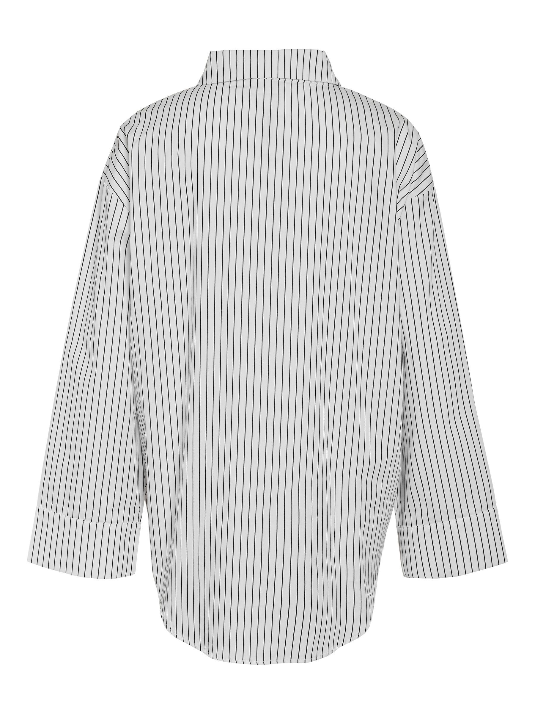Noisy may Blusenshirt Langärmlig, Streifen, Knopfleiste, Brusttaschen NMFREJA L/S SHIRT WVN S