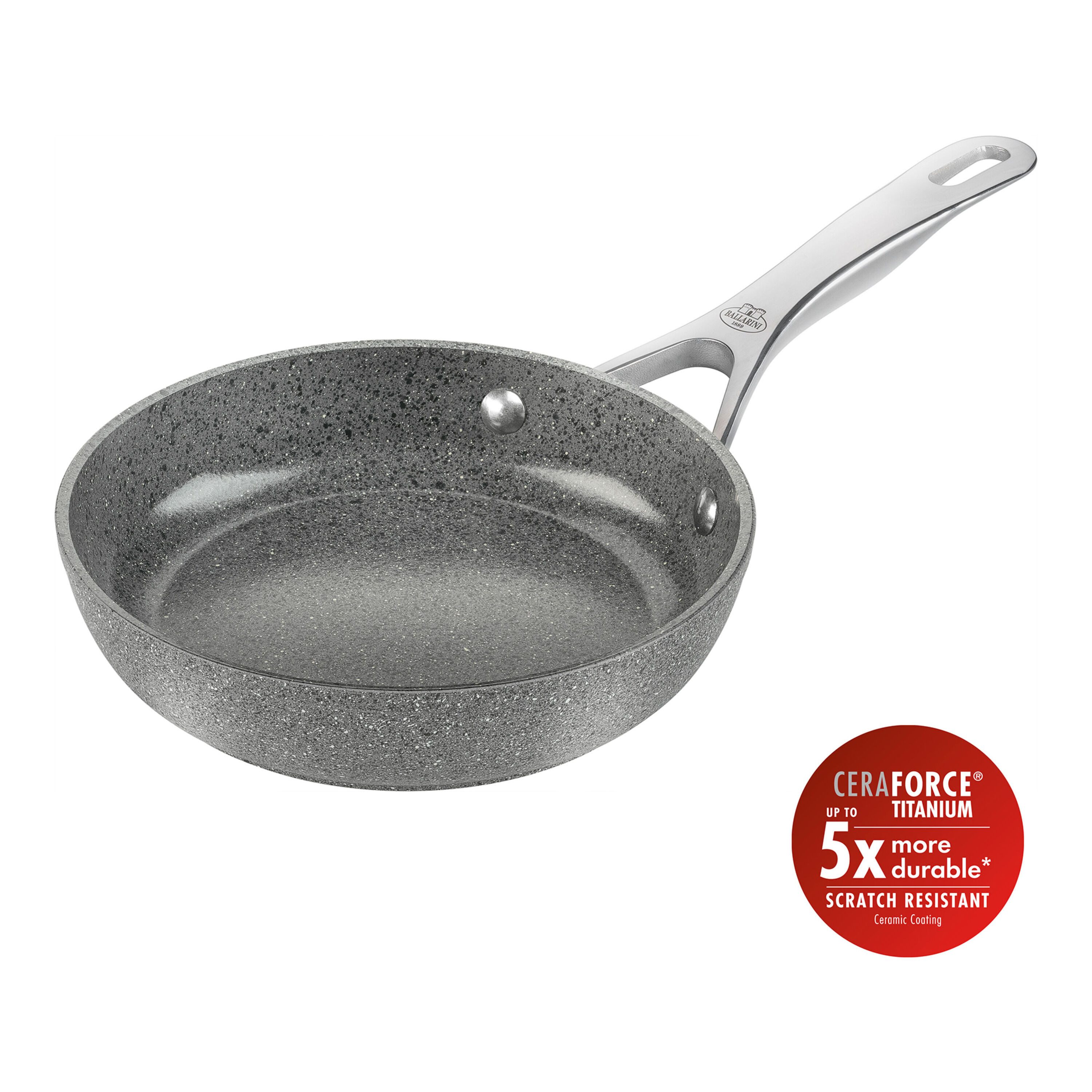 Zwilling Bratpfanne ZWILLING Bratpfanne SALINA CERAMIC LHD 39x7.50x20 cm bunt Pfannen-Set