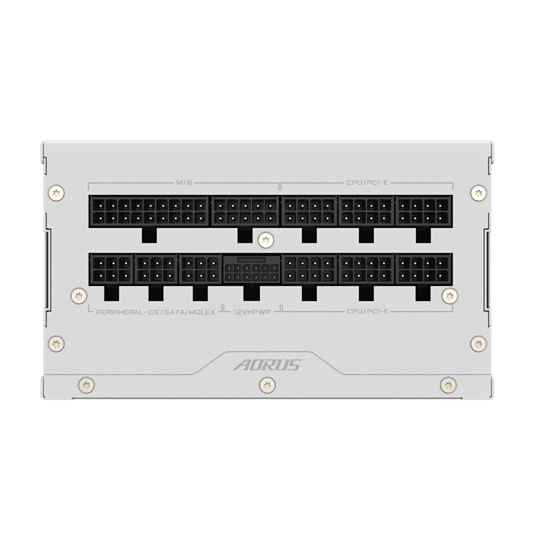 Gigabyte AORUS ELITE P1000W ICE Netzteil - PCIe 5.0, 80 PLUS Platinum, Vollmodu Netzteil