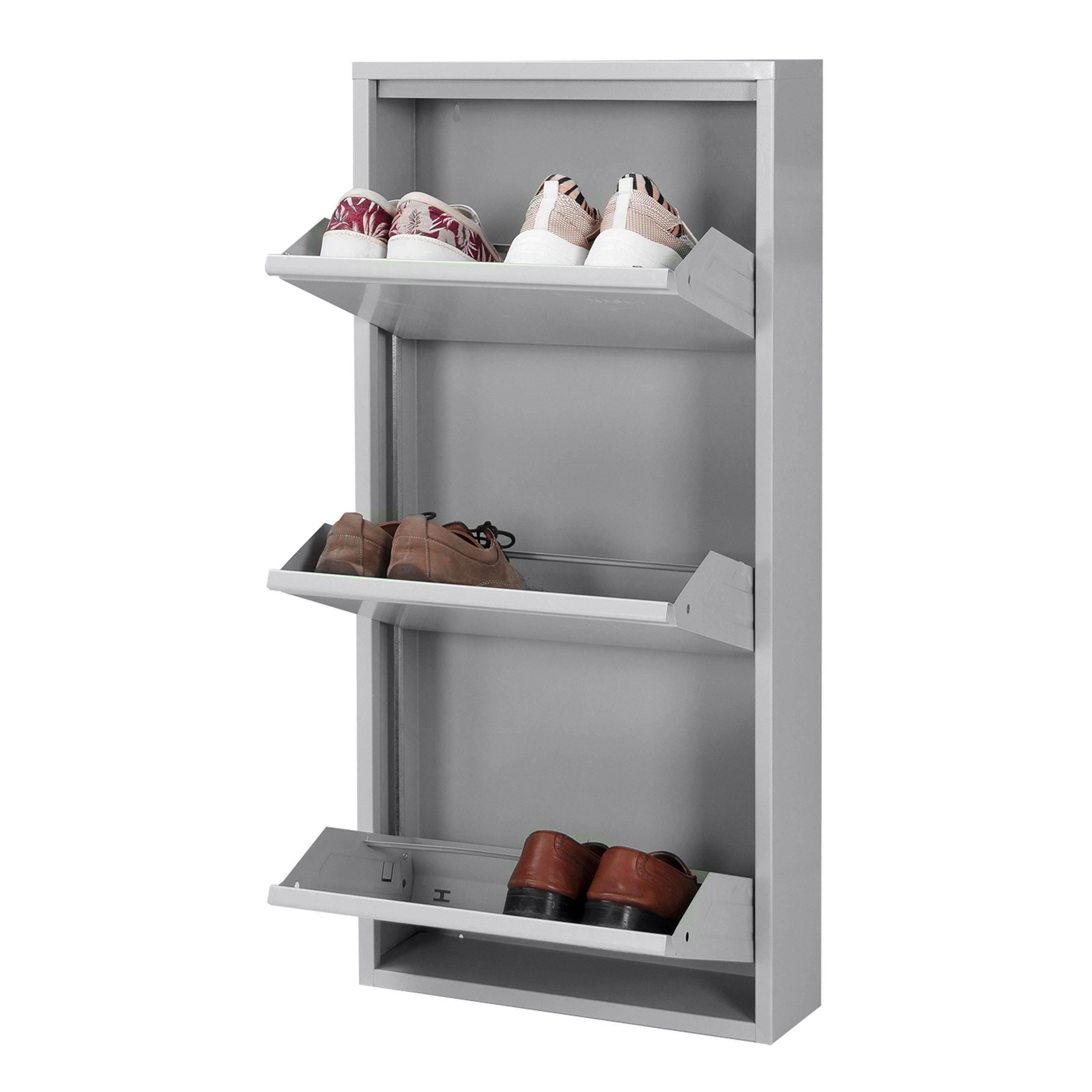 Betten-ABC Schuhschrank Metallschuhschrank Platzsparend & Robust fertig mon günstig online kaufen