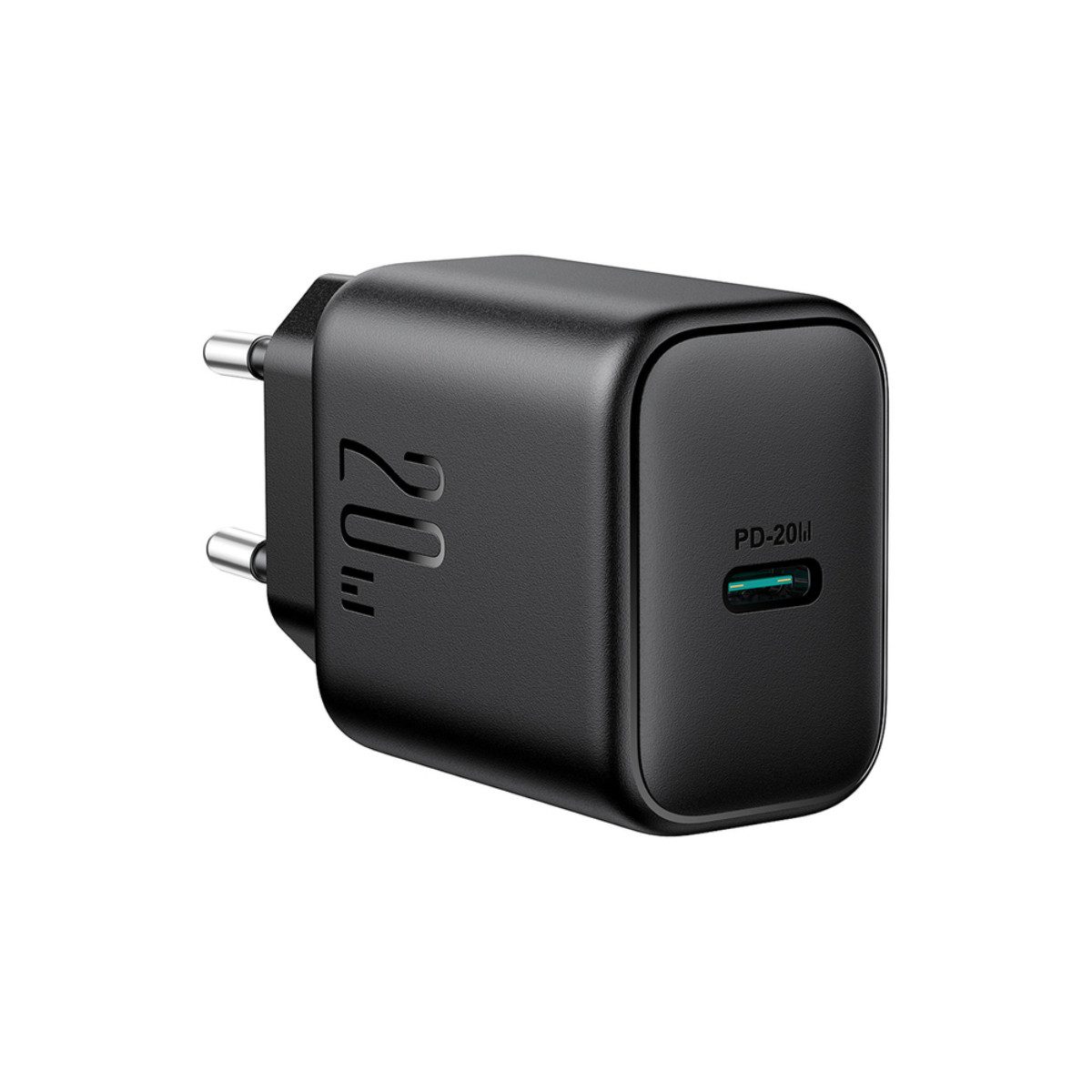 JOYROOM JR-TCF20_B USB-Ladegerät (3000 mA, Einzelgerät, 20W Schnellladen mit USB-C PD und QC3.0)