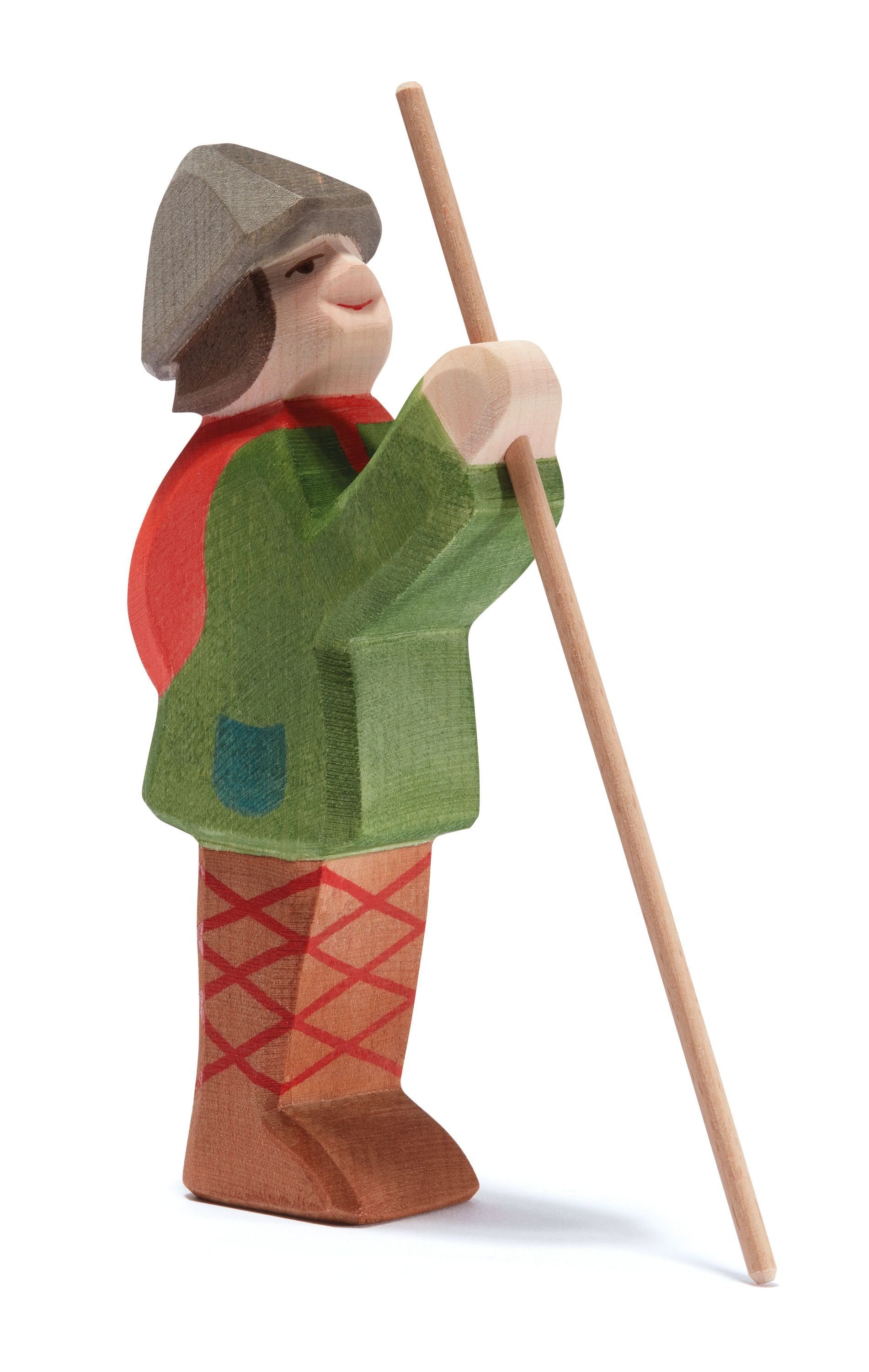 Ostheimer Spielwelt Holzfigur Hirte, stehend