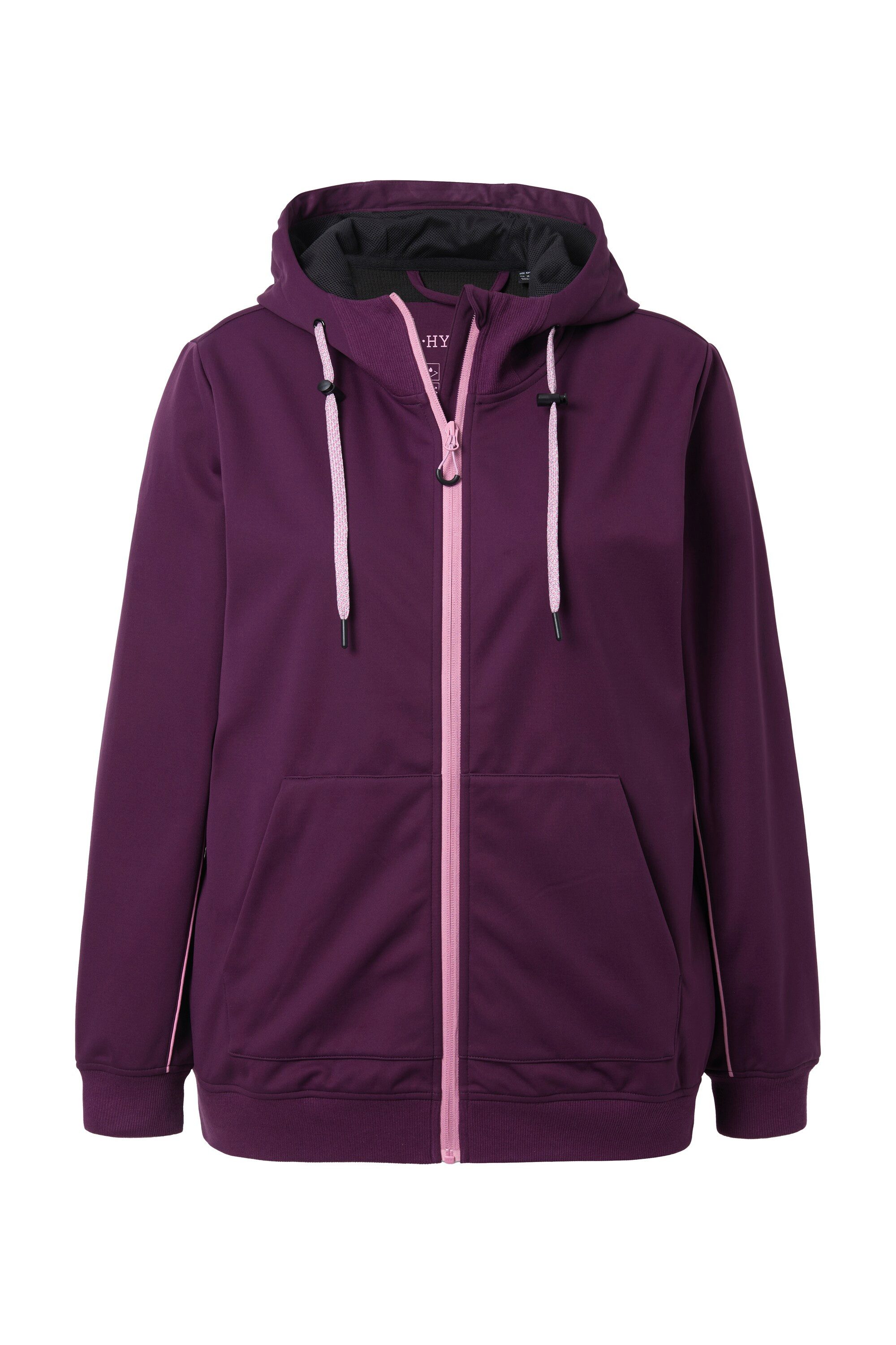 Ulla Popken Softshelljacke Softshell-Funktionsjacke wasserabweisend Kapuze günstig online kaufen