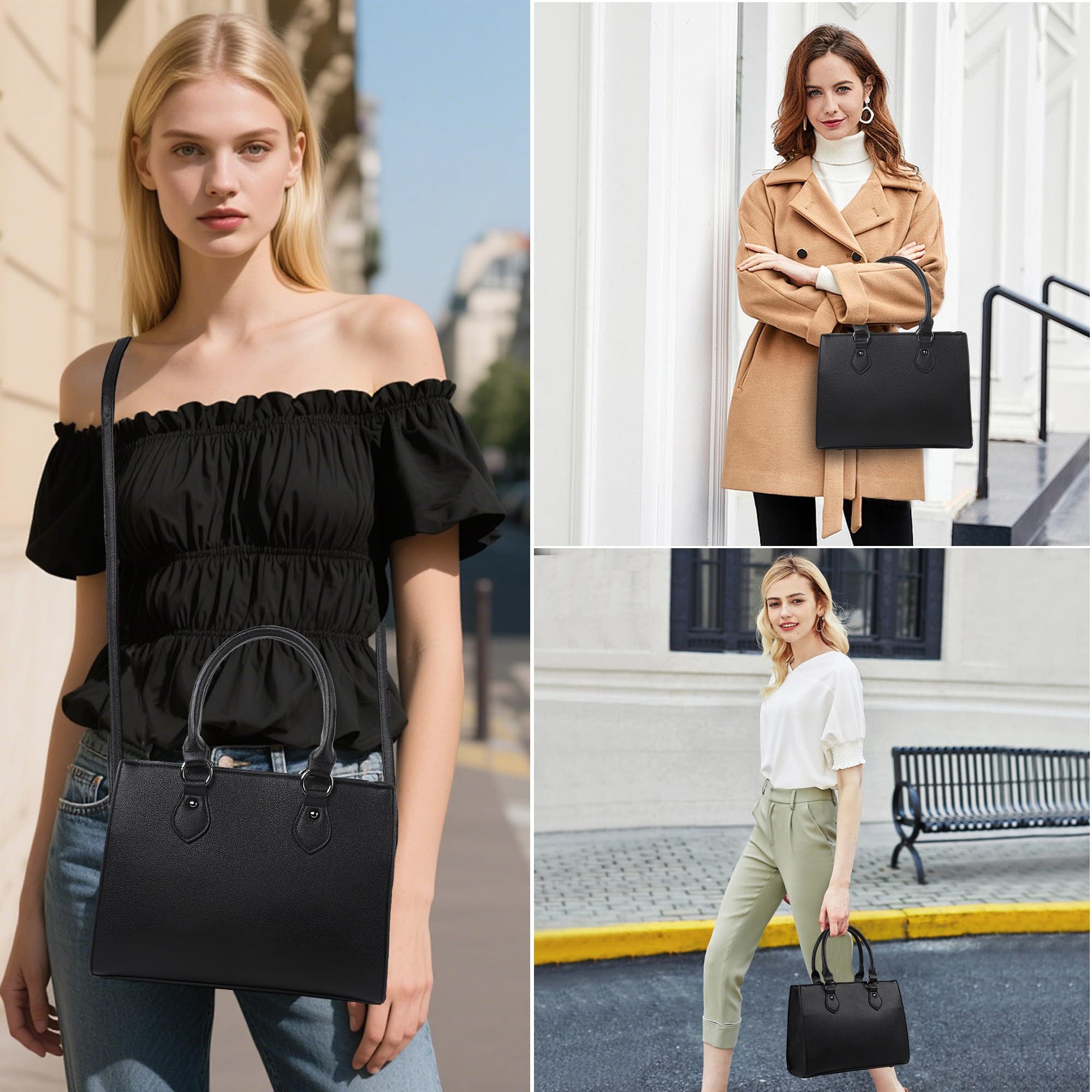 TAN.TOMI Henkeltasche Umhängetasche Handtaschen für Damen Schultertasche Ge günstig online kaufen