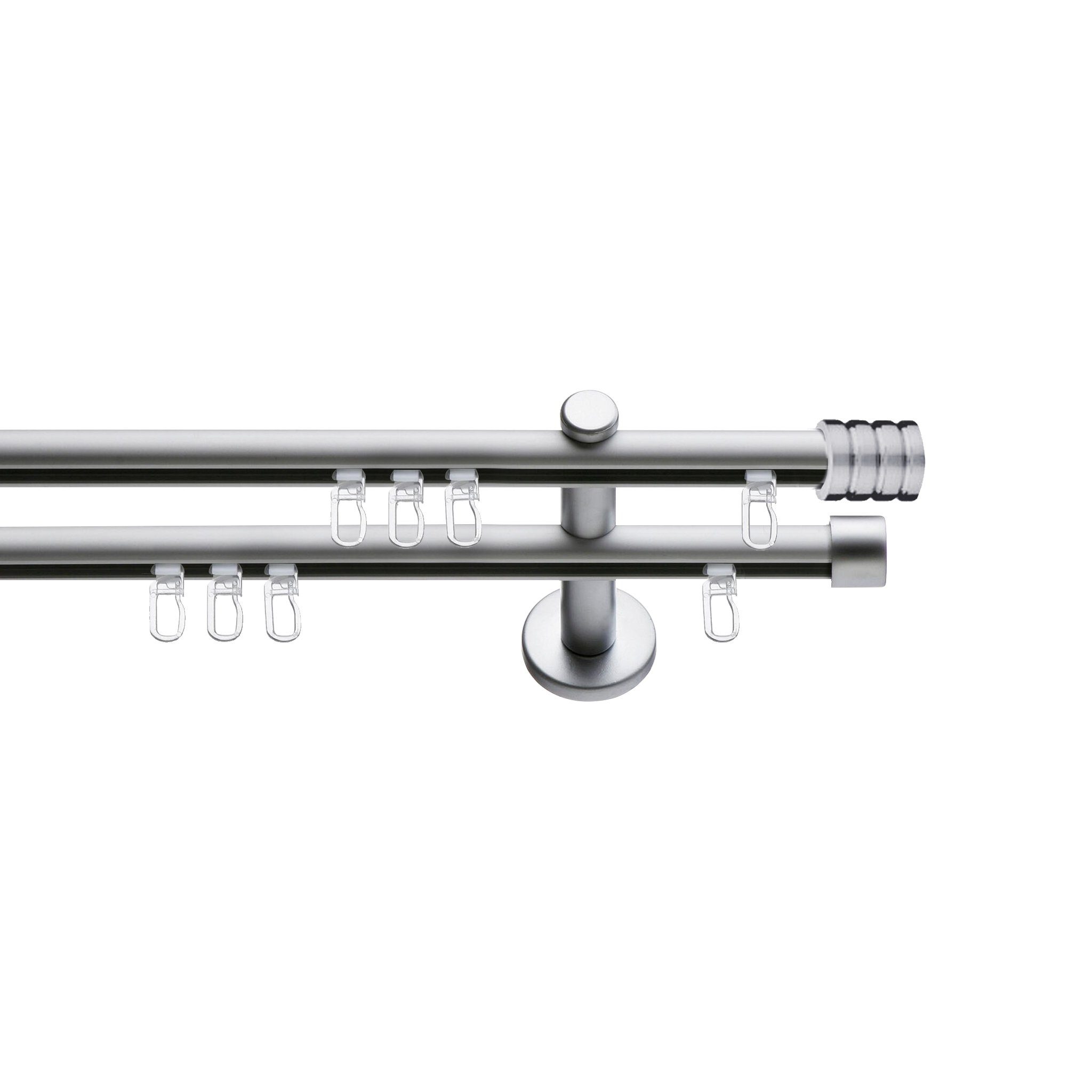 SN DECO GROUP Gardinenstange Innenlaufgarnitur Genua, Ø 16 mm, 2-läufig, Fi günstig online kaufen