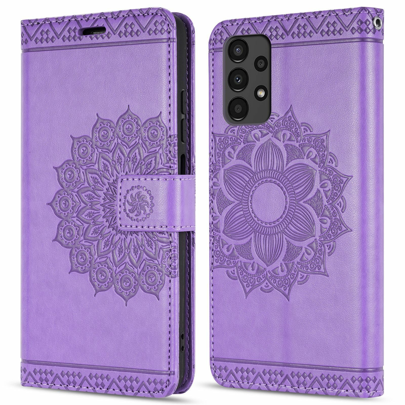 betterfon Handyhülle Handytasche für Samsung Galaxy A13 4G Klapphülle, Wallet Case mit Kartenfächern Magnetverschluss und weicher Innenhülle