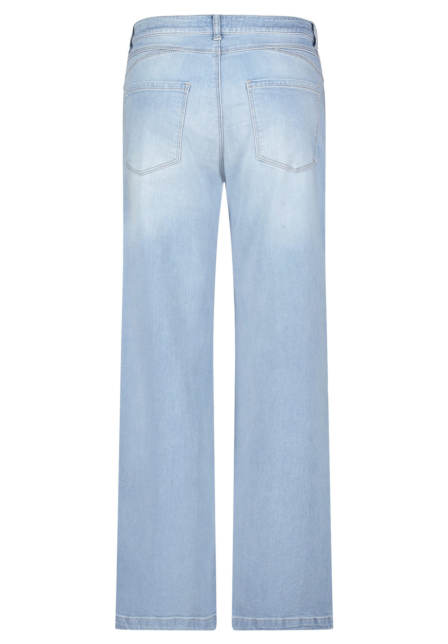 Cartoon High-waist-Jeans Cartoon High Waisted-Jeans mit Eingrifftaschen