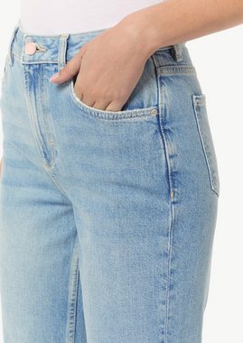 comma casual identity 5-Pocket-Jeans Verwaschene Jeans mit Straight Leg