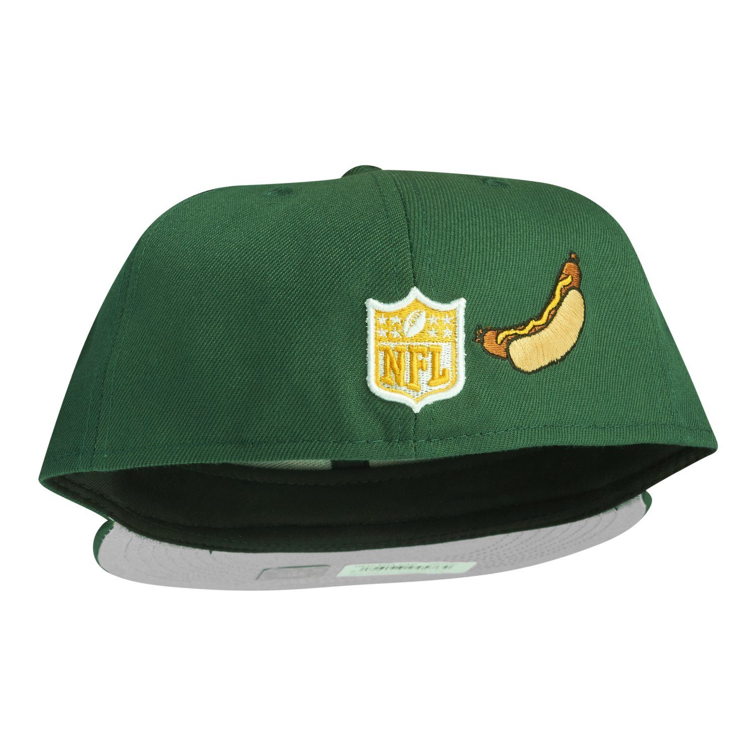 New Era Fitted NFL Bay CITY Cap Packers 59Fifty Green