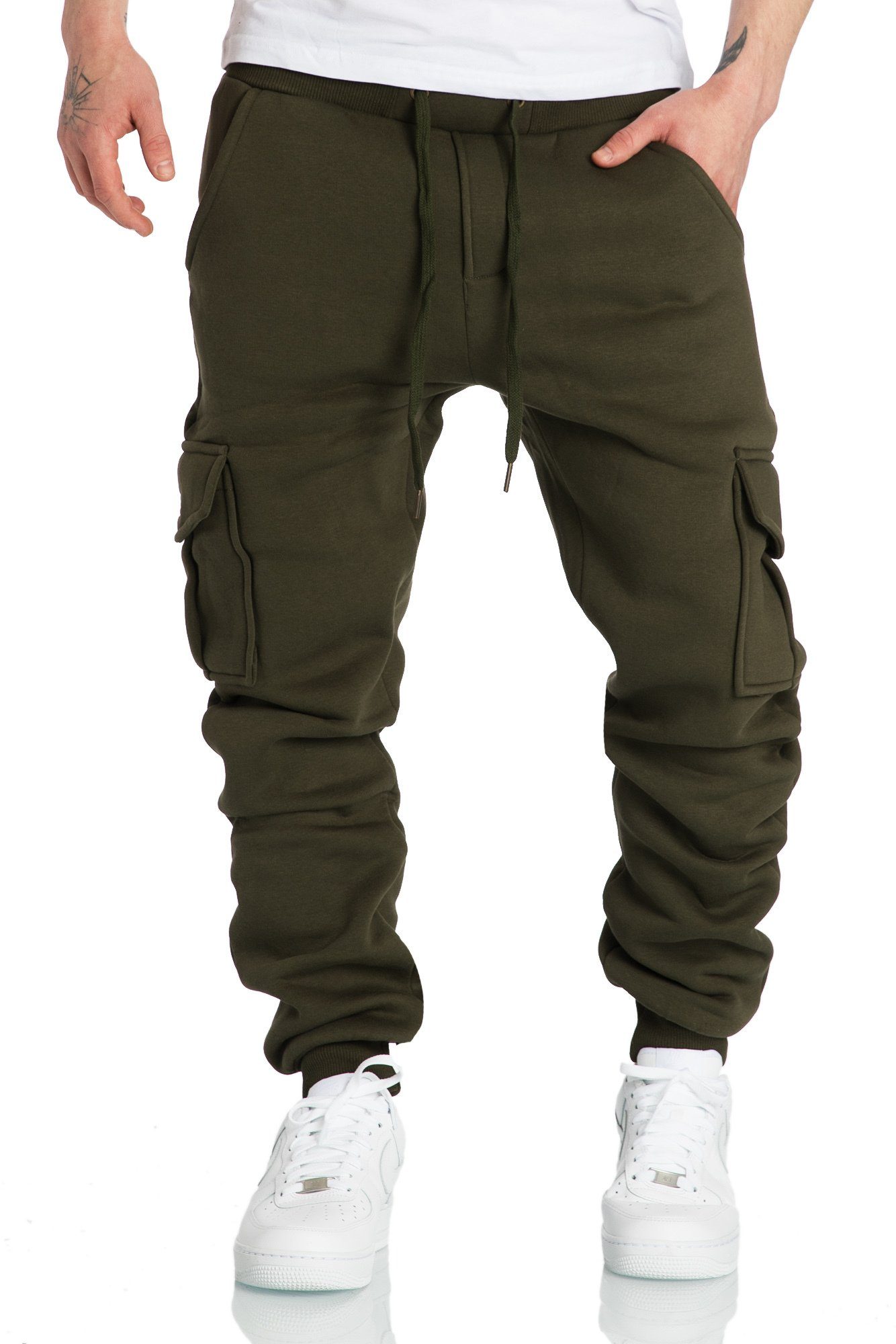 Next SLIM FIT STRETCH - Cargobroek - grey/grijs