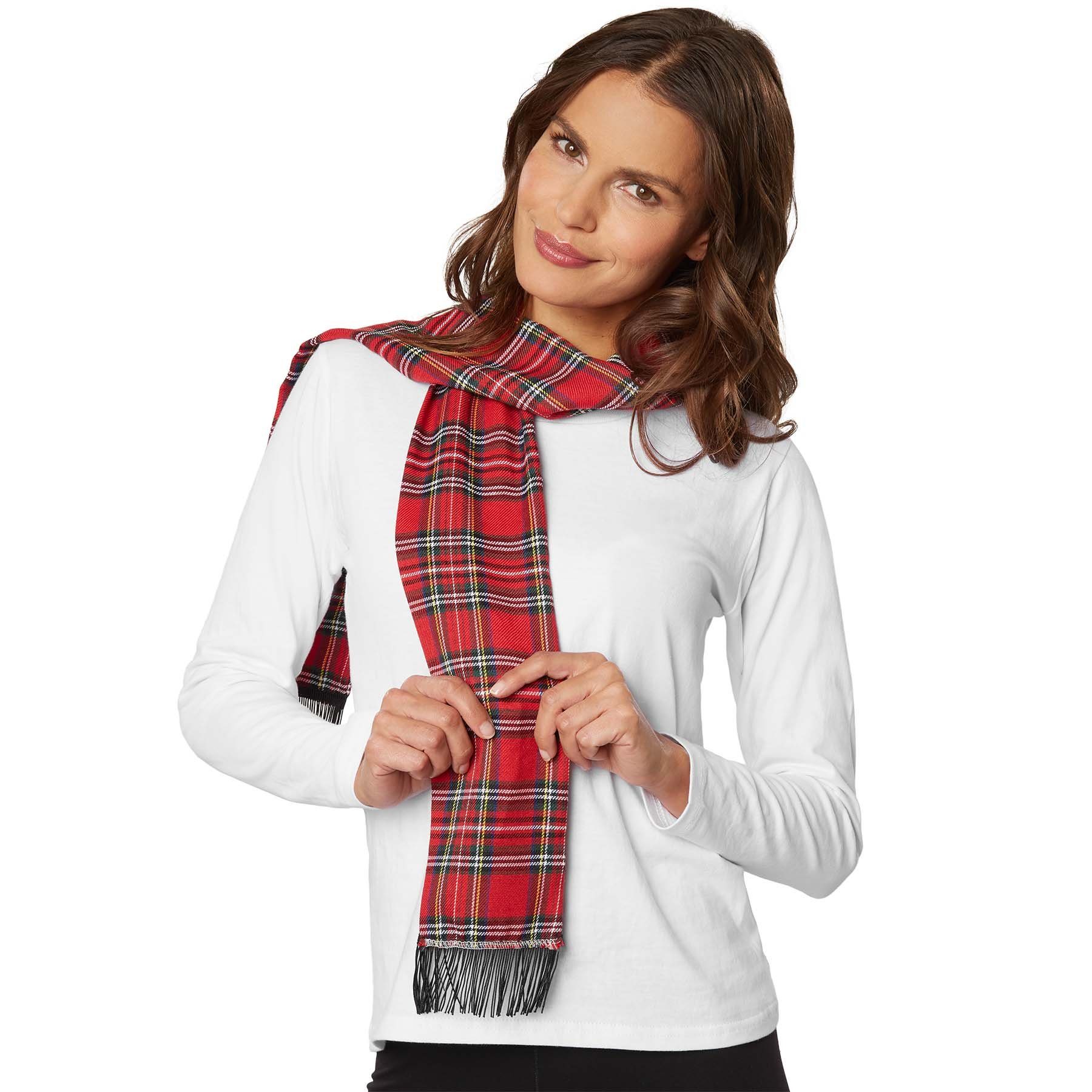 dressforfun Halstuch Schneefrau Schal kariert günstig online kaufen