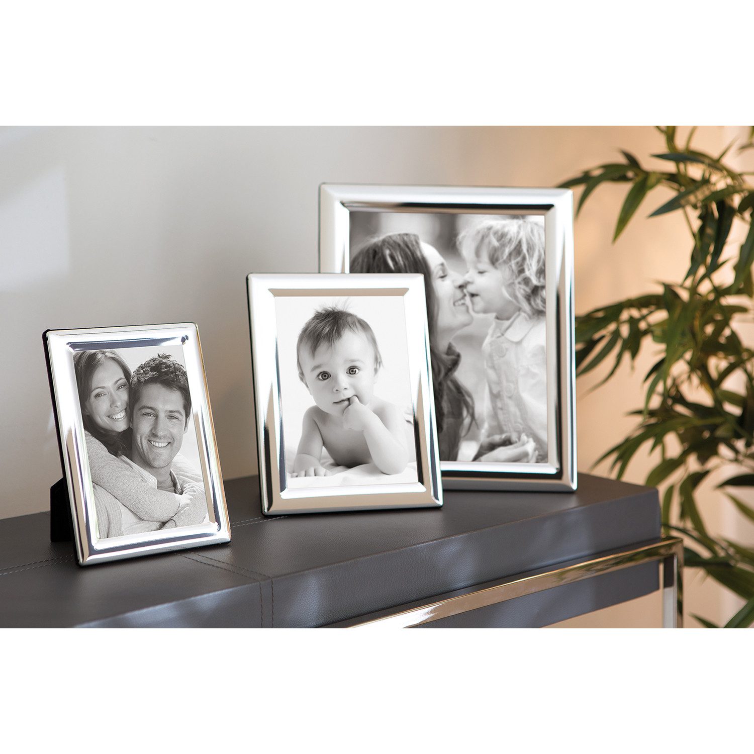 Fink Bilderrahmen MANILA Bilderrahmen 10x15 cm - silberfarben - Eisen/Glas/ günstig online kaufen