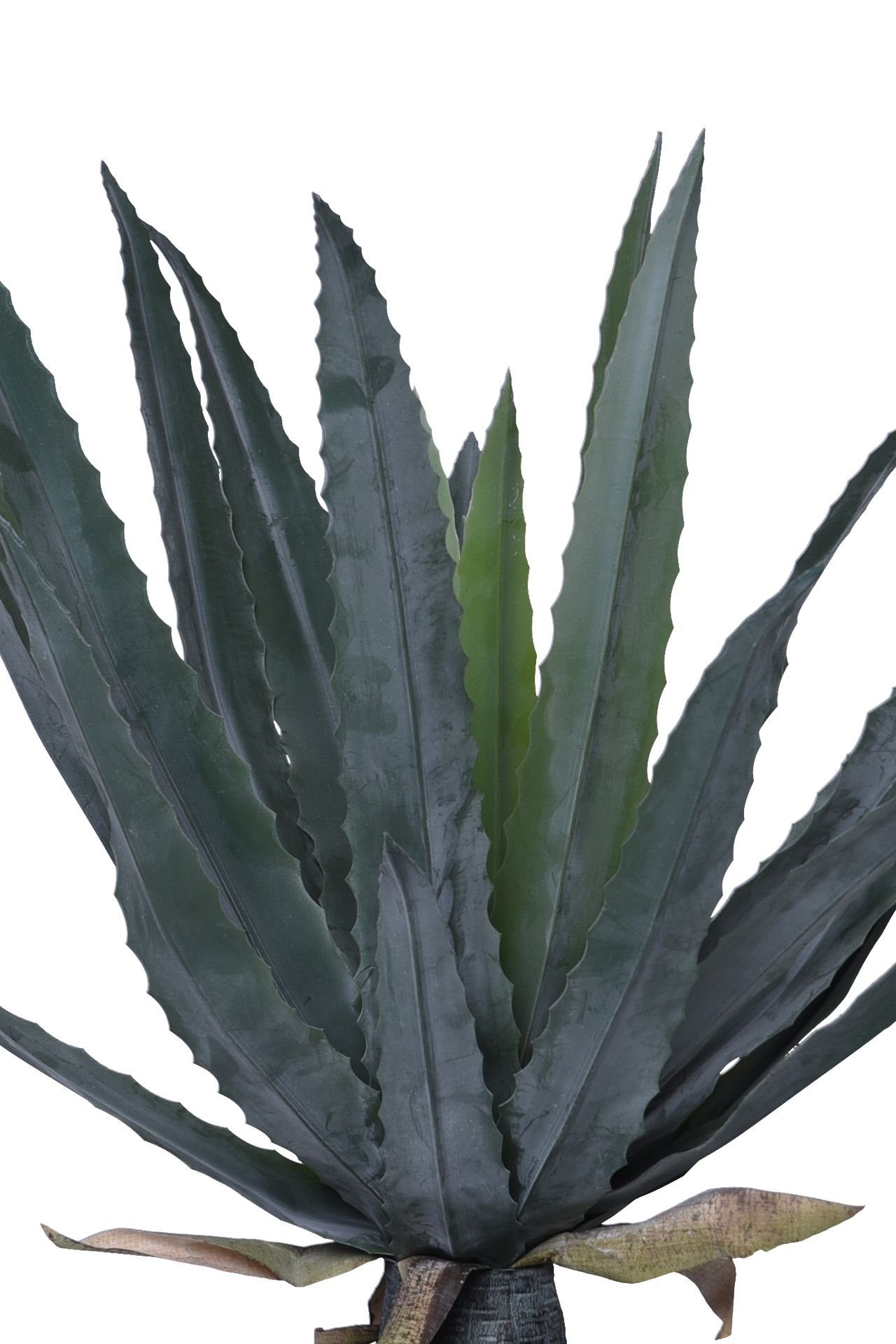 Kunstpflanze Kunstpflanze 67 cm cm, VIVANNO, künstliche Höhe Topf AGAVO 65x67 - Kunststoff Agave im