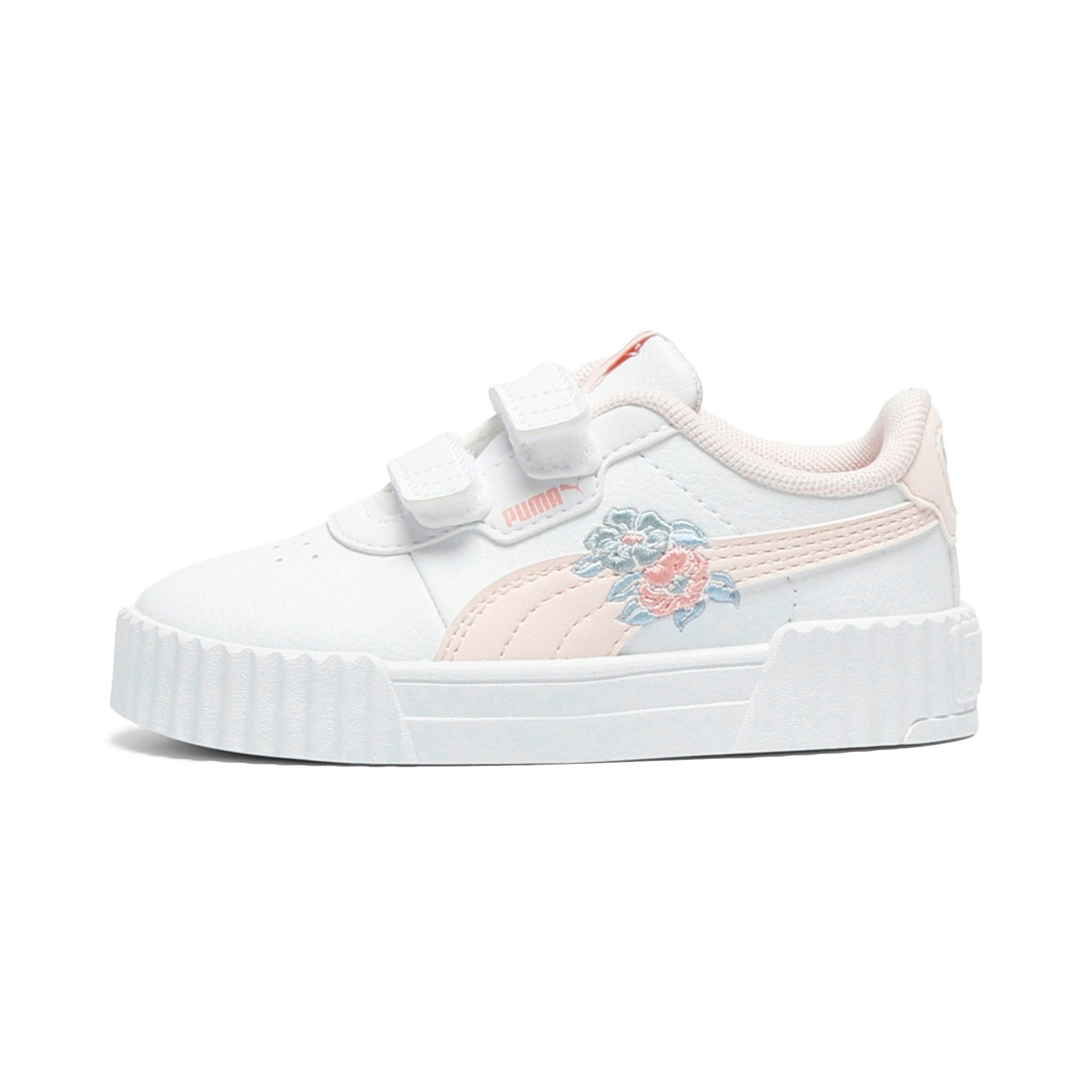 PUMA CARINA 30 FLORAL V INF Sneaker für Kinder, sportlicher Stil, mit Klettverschluss