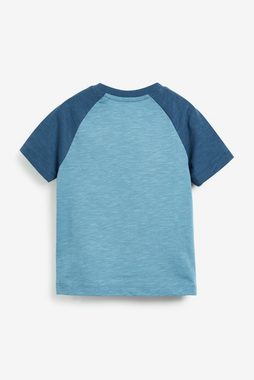 Next T-Shirt 3er-Pack T-Shirts mit Blockfarben (3-tlg)