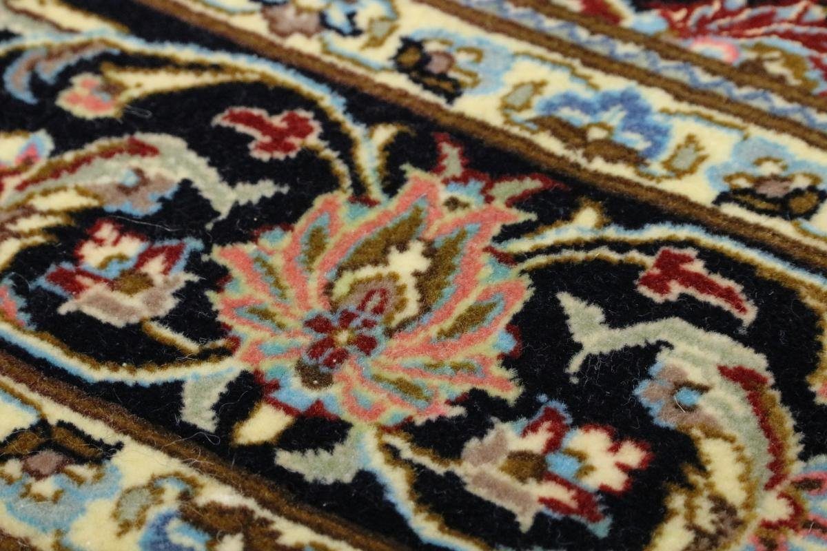 102x157 Handgeknüpfter Seidenkette Orientteppich Nain Isfahan 8 rechteckig, Orientteppich, mm Trading, Höhe:
