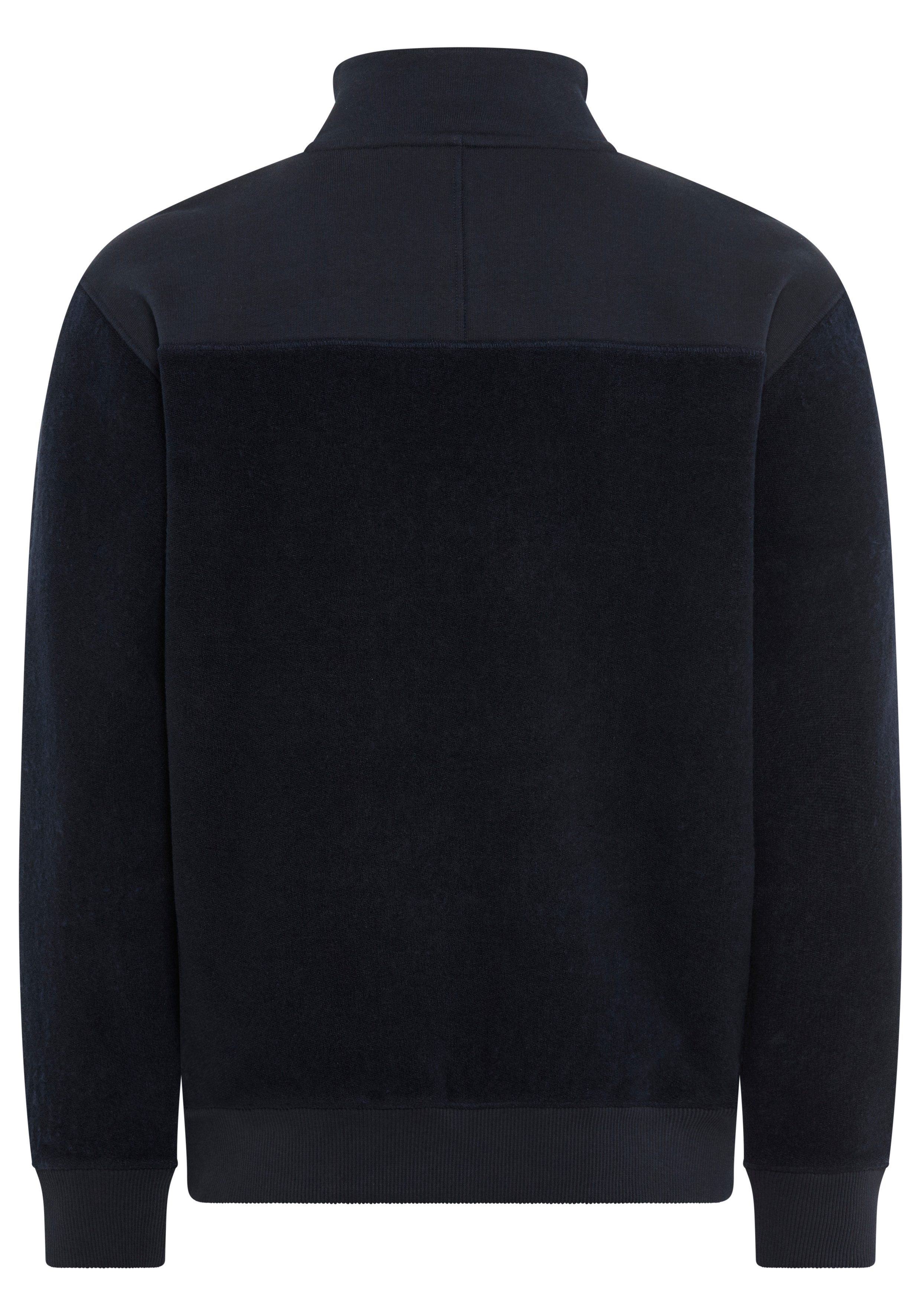 BOSS ORANGE Sweatshirt Ze winterbrush regular fit, mit Stehkragen und Reißverschluss