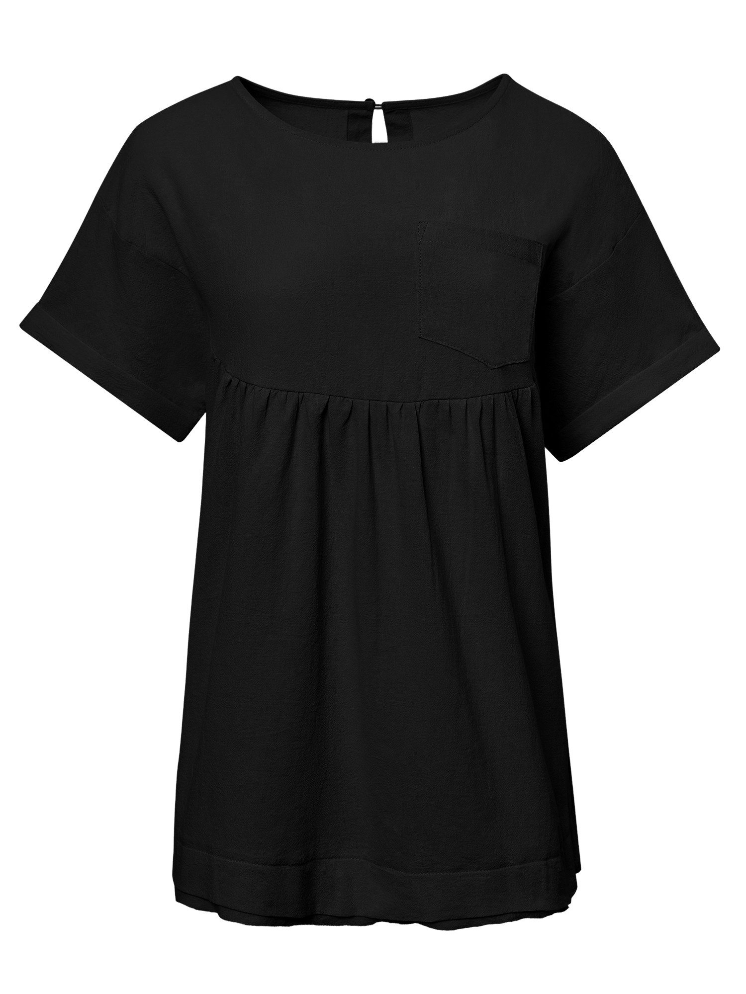 Tunikashirt Damen Babydoll Oberteil