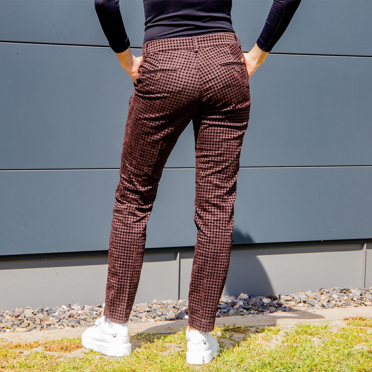 Mason's Stoffhose Mason’s 4PNT1A320 MBE17S1 937, Hosen, Braun