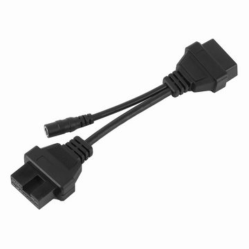 Bolwins L07C OBD zu OBD2 Adapter 12pin zu 16pin Diagnose Fehler für Mitsubishi Elektro-Kabel