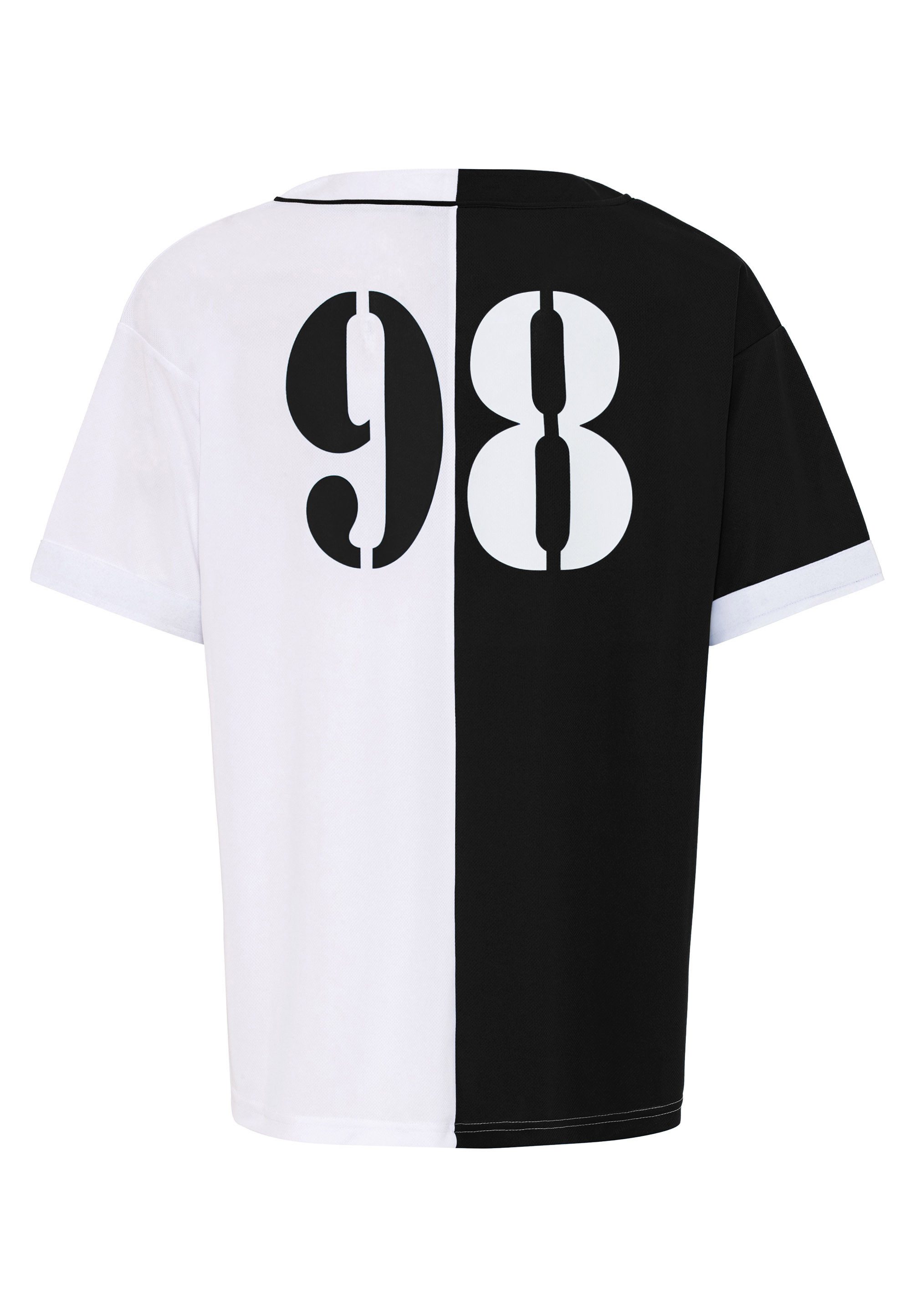 RedBridge T-Shirt im Baseball-Look - Knopfleiste, günstig online kaufen