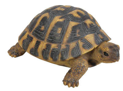 Dehner Gartenfigur Schildkröte, 7.7 x 17 x 11.7 cm, Polyresin
