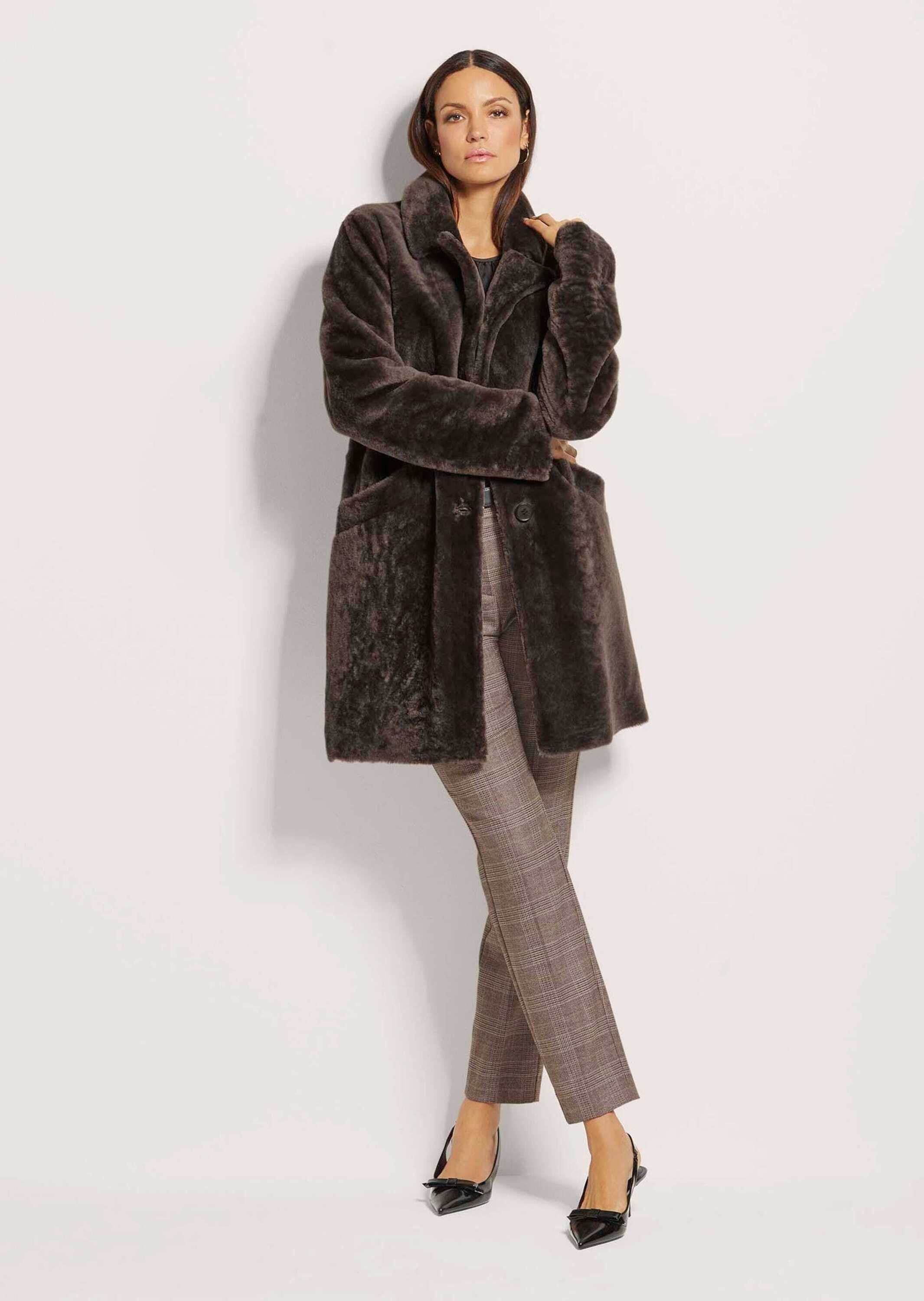 MADELEINE Outdoorjacke Lammfelljacke günstig online kaufen