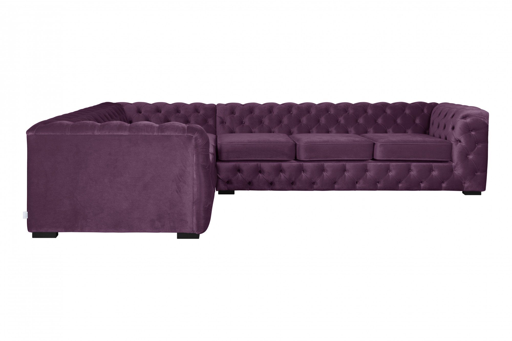 Home affaire Chesterfield-Sofa KALINA L-Form, hochwertig günstig online kaufen