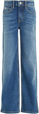 Calvin Klein Jeans Stretch-Jeans HR WIDE LEG MID BLUE