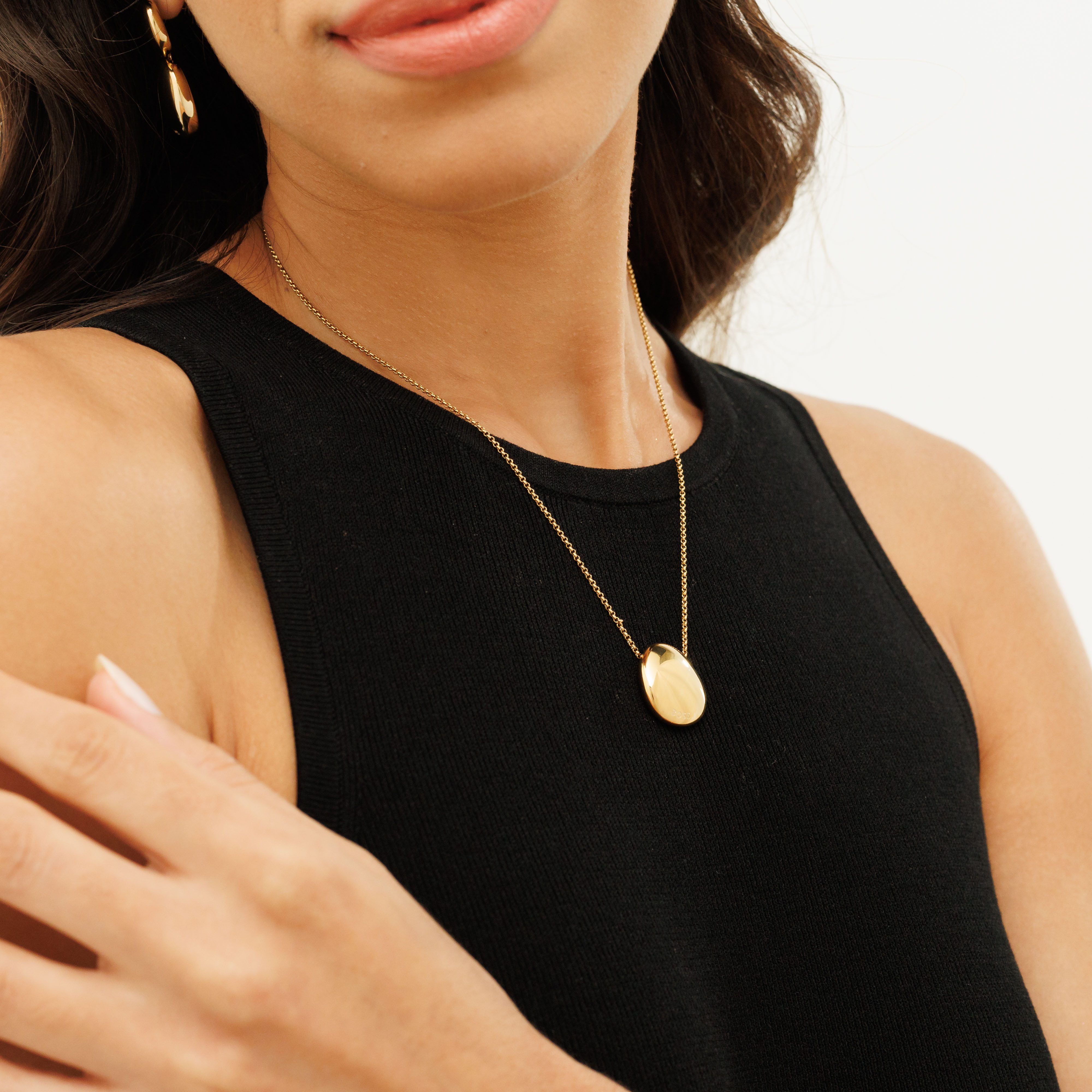 BOSS Kette mit Anhänger NUGGET, 1580712...