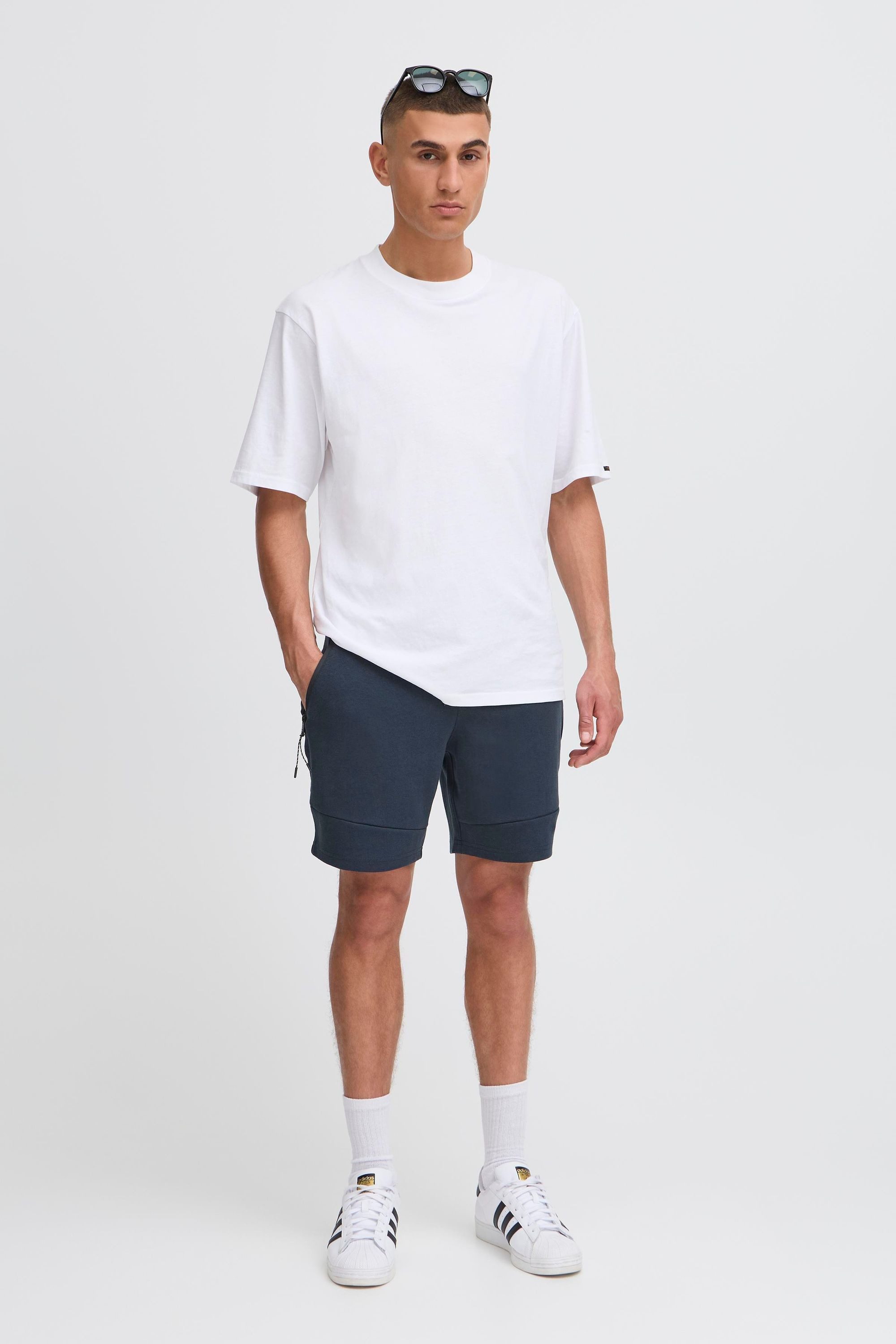 !Solid Sweatshorts SDGelly Kurze Hose mit Reißverschluss-Taschen