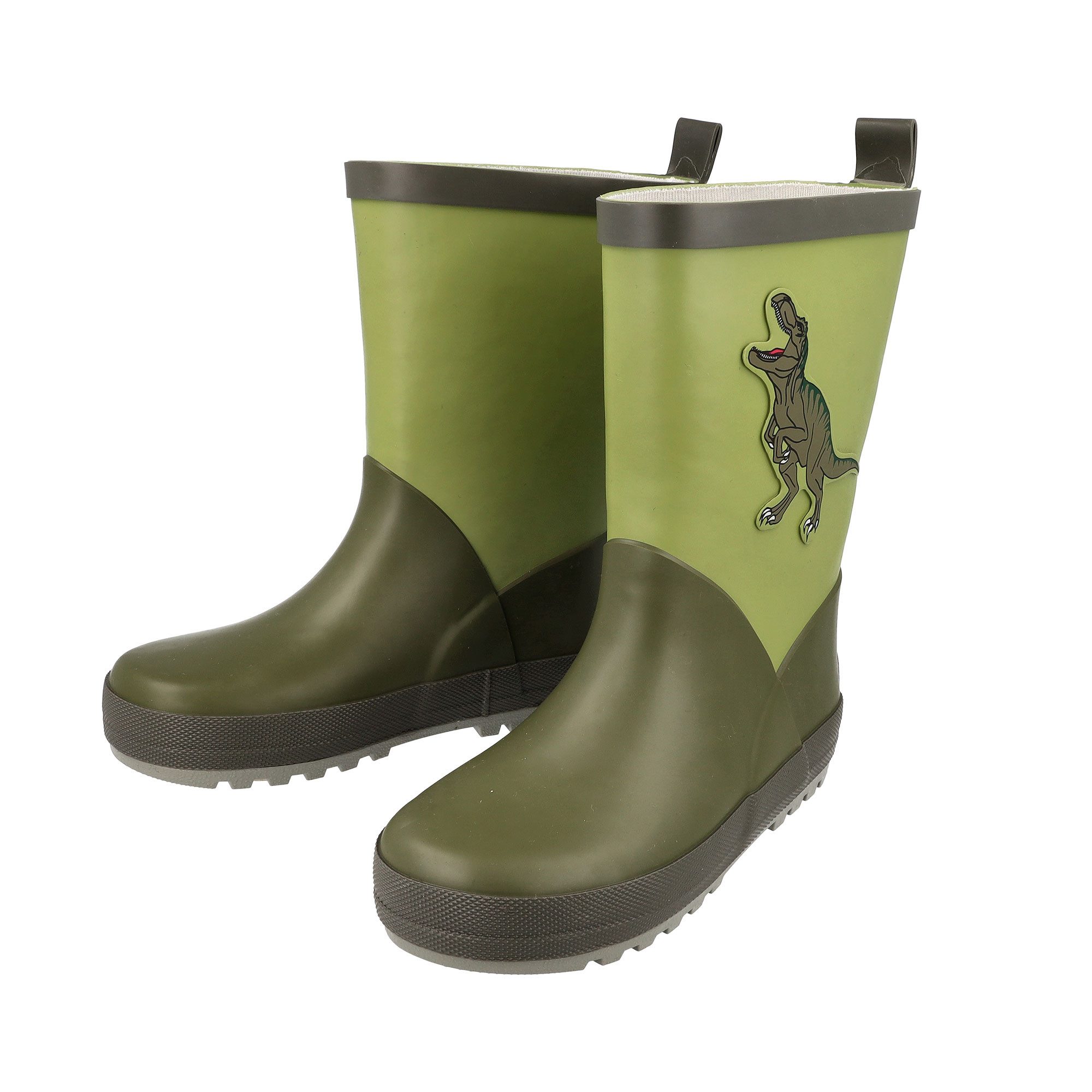 MAXIMO Gummistiefel (2-tlg) Dino-Motiv, gefüttert, reflektierend