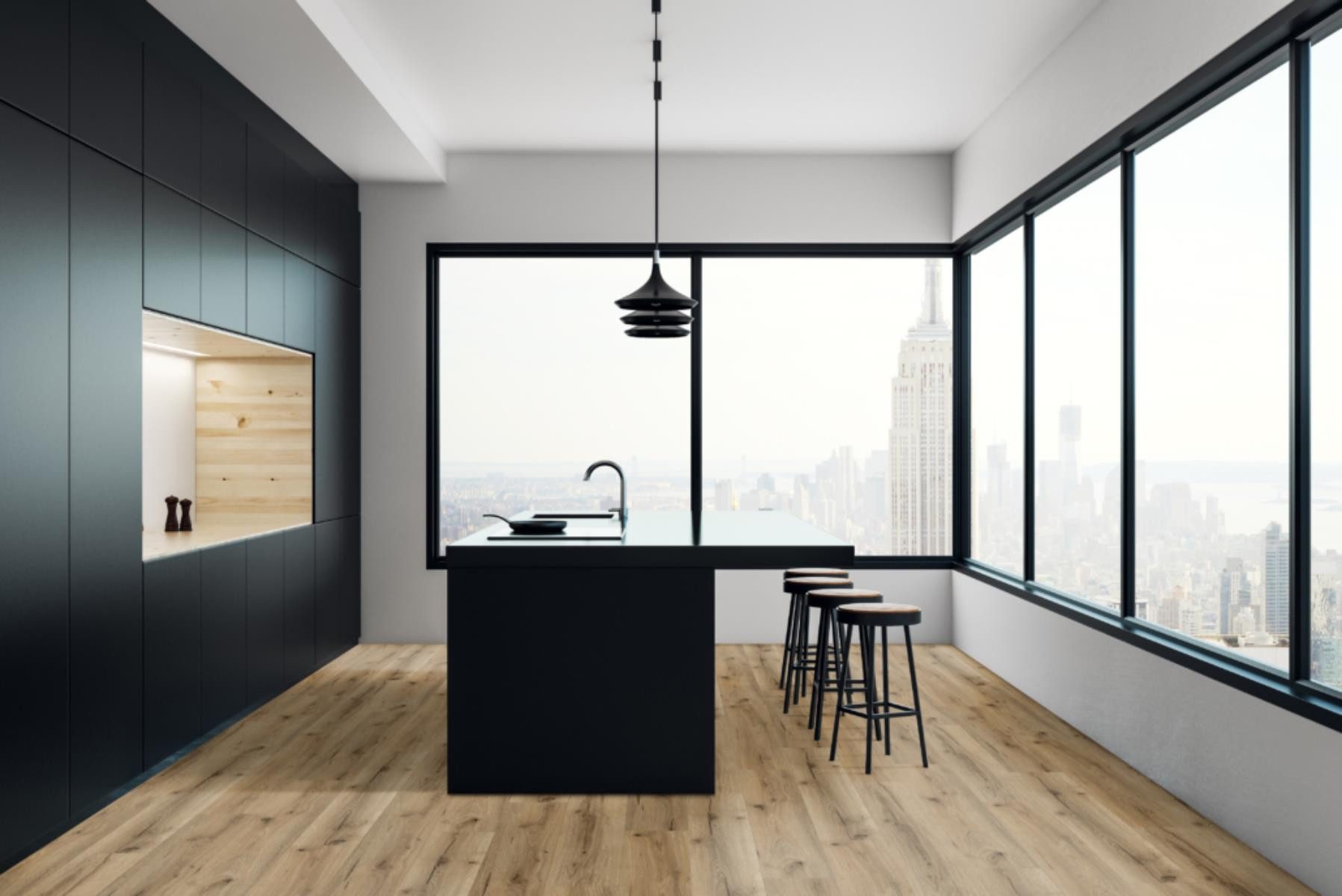 Check Vinylboden Klick-Vinyl >SPC 4129 Mombasa Eiche< Breitdiele inkl. Trittschall, Vinylboden (Breitdiele 1220 x 230 x 5 mm) inkl. Trittschall, In 1 Packung: 8 Stück, 2,245 m², 1 Packung: 8 Stück, 2,245 m²