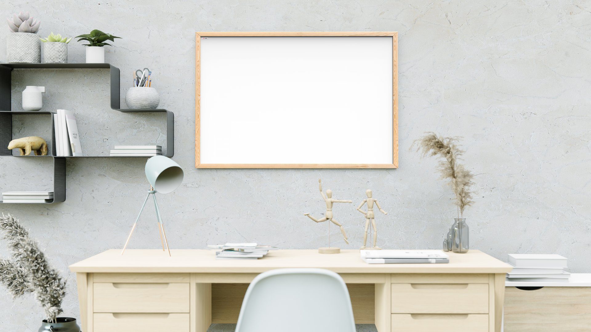 ALLboards Magnettafel Magnettafel Whiteboard Holzrahmen Wandtafel günstig online kaufen