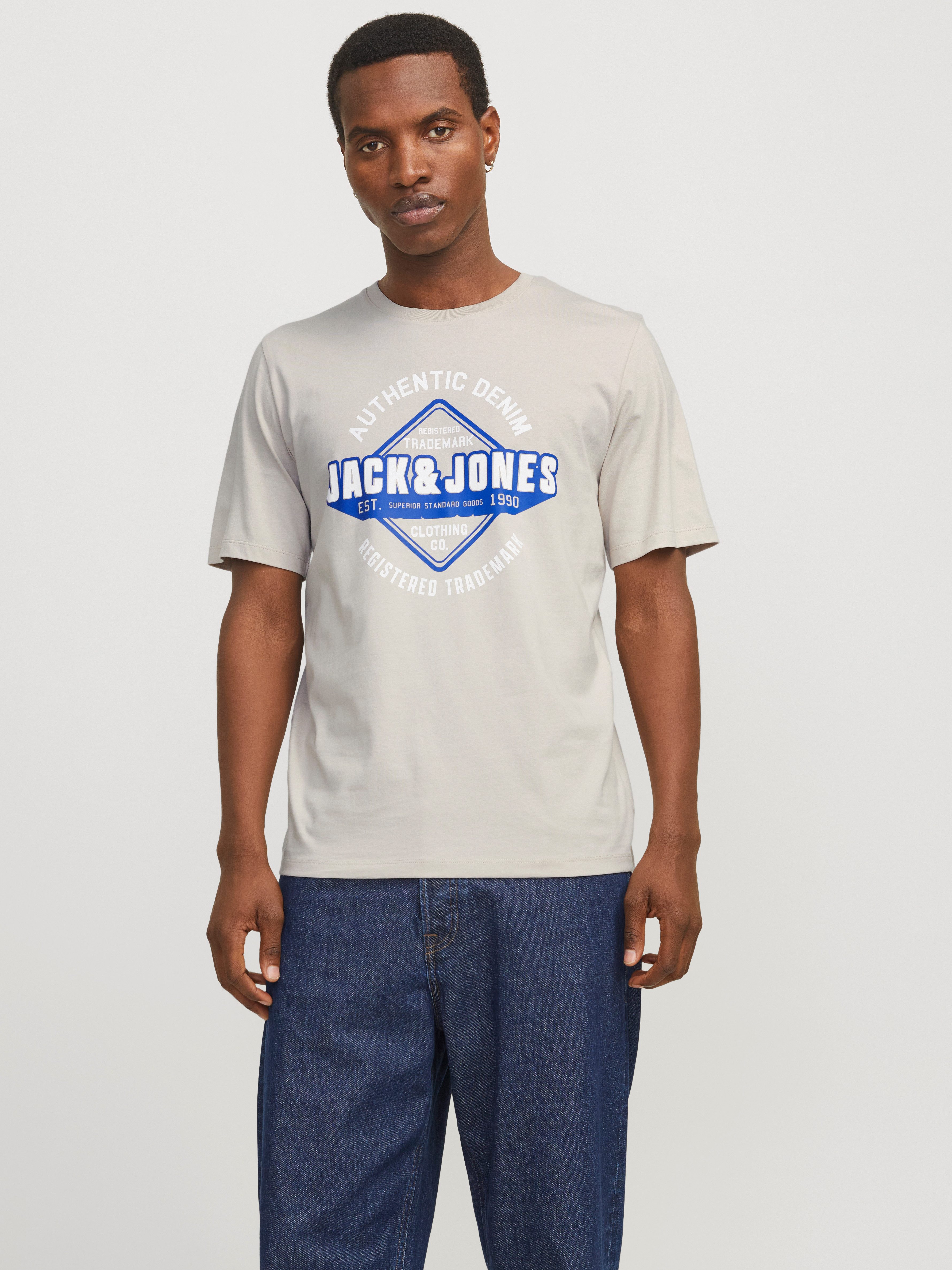 Jack & Jones Rundhalsshirt JJELOGO TEE günstig online kaufen