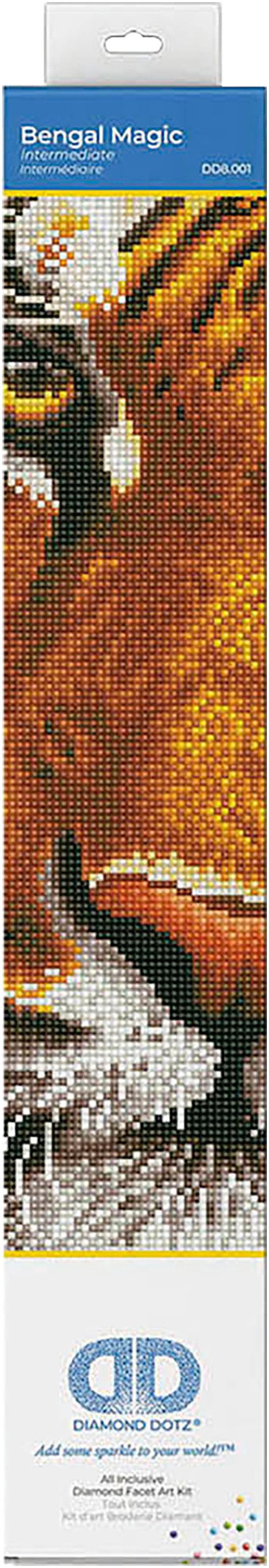 Diamond Dotz Kreativset Diamond Painting Tiger