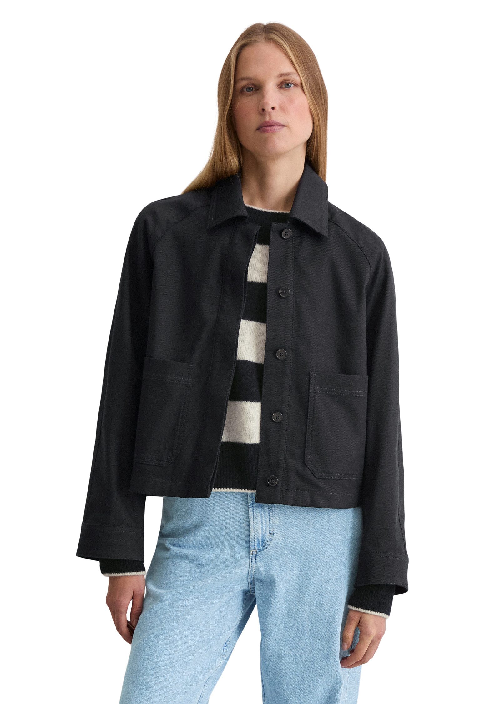 Marc O'Polo Kurzjacke mit TENCEL™ Lyocell