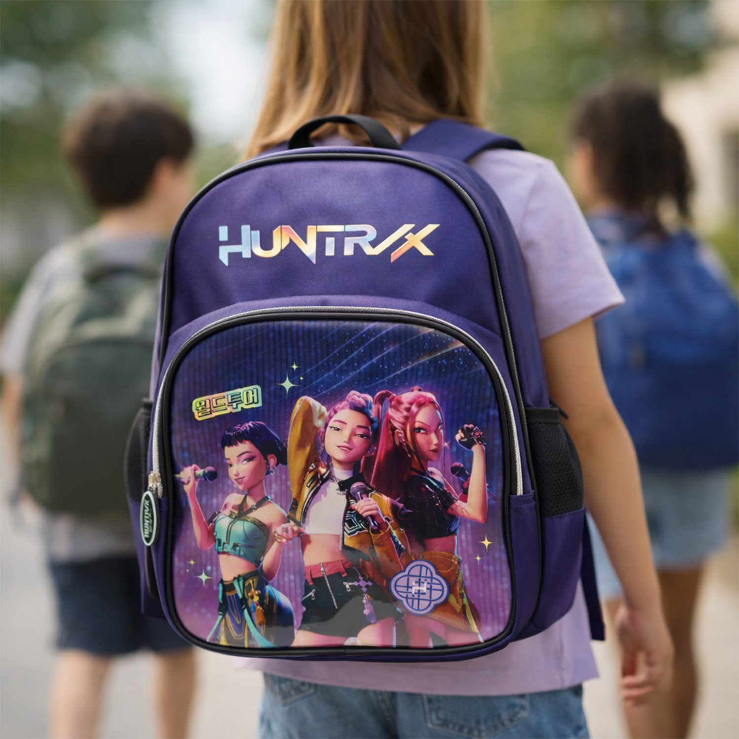 Blue Sky Designs Kinderrucksack KPop Demon Hunters - Rucksack Huntr/x – Bild 5 von 5