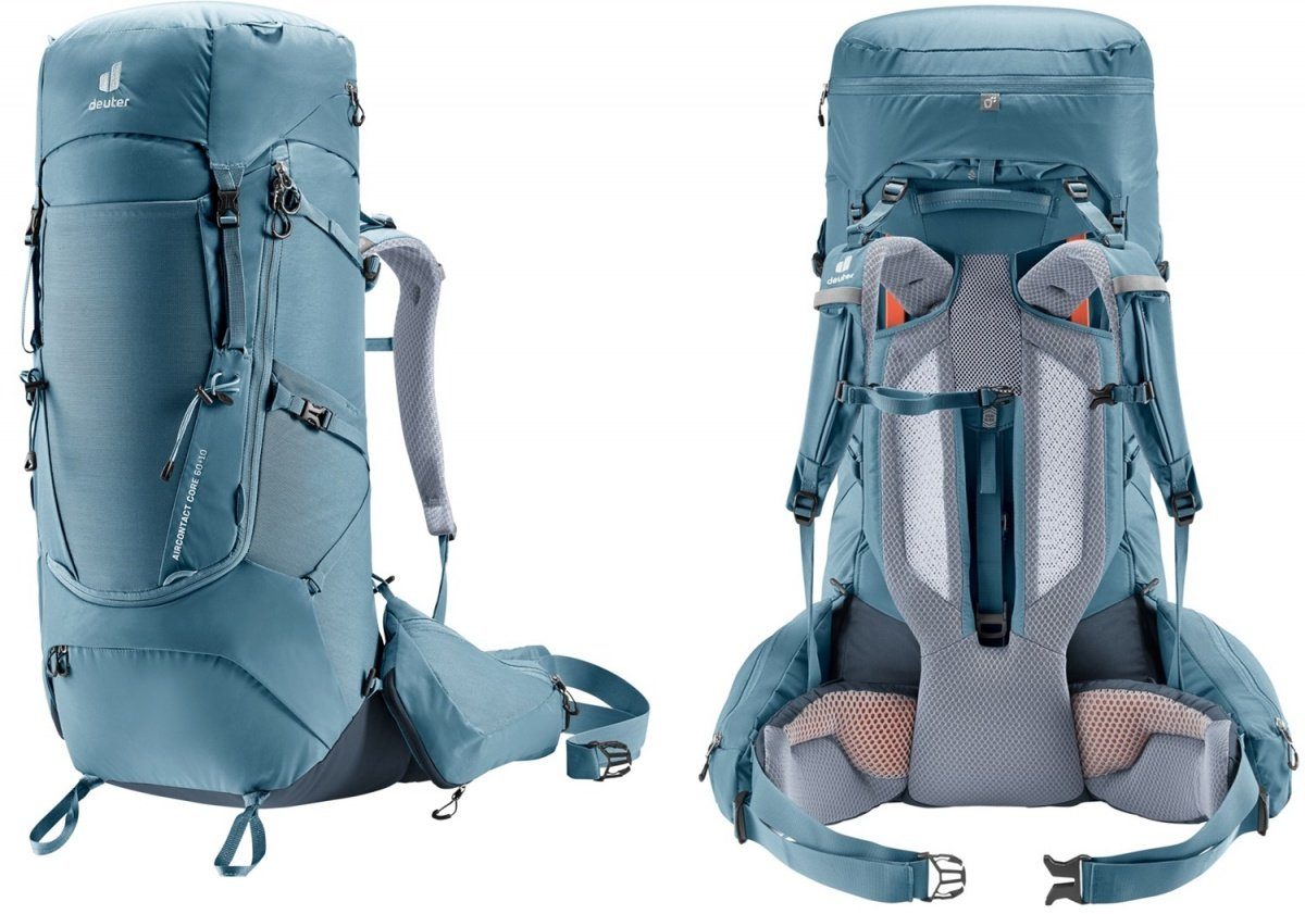 deuter Trekkingrucksack Deuter Aircontact Core 60 + 10 Wanderrucksack Trekk günstig online kaufen